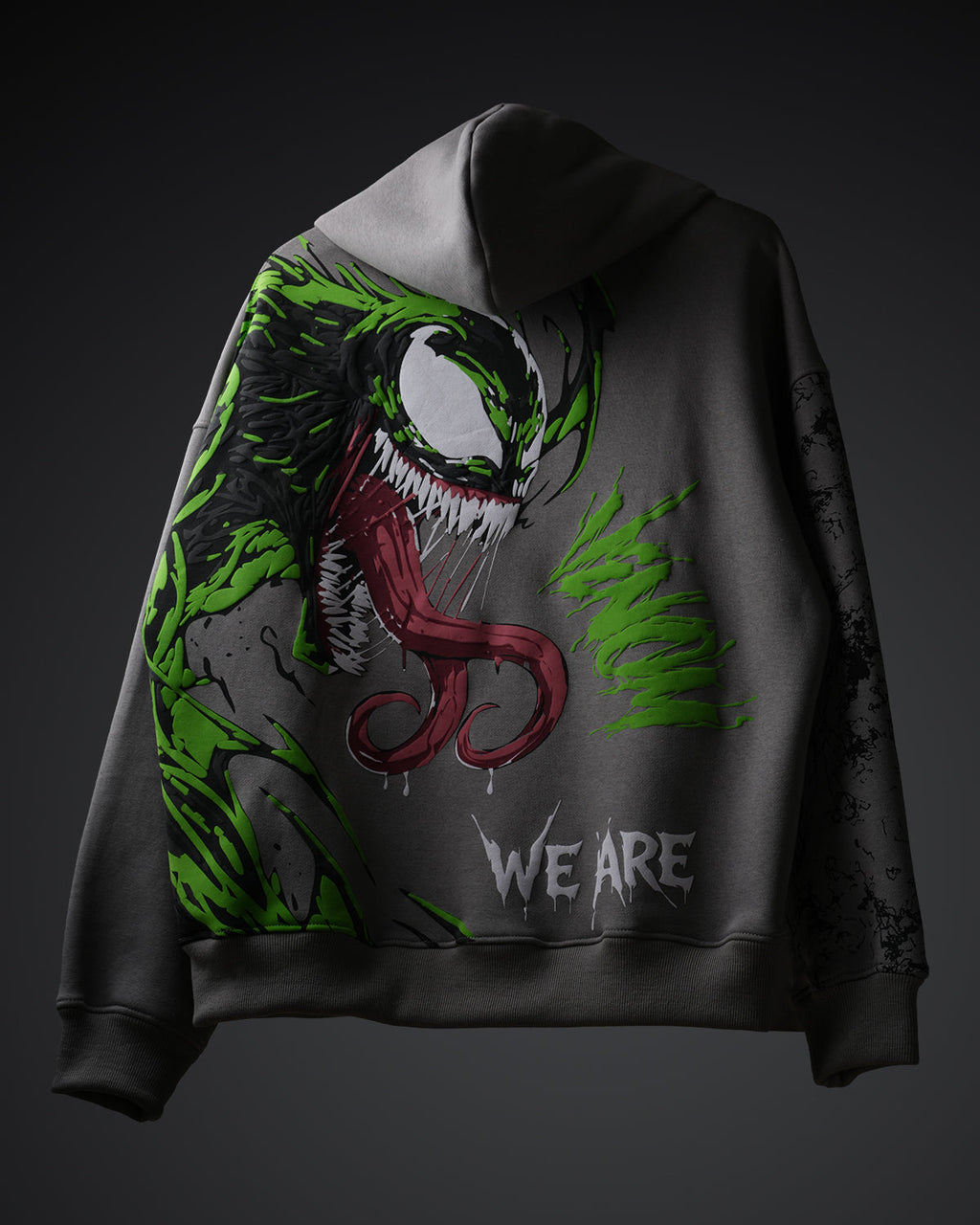 We Are Venom Oversized Hooded Sweatshirt