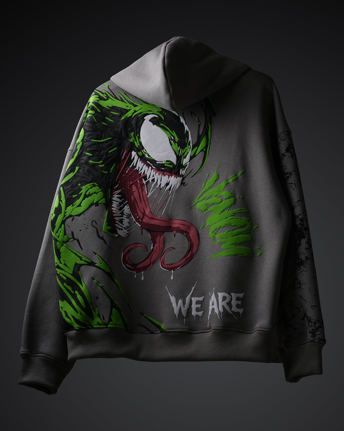 We Are Venom Oversized Hooded Sweatshirt