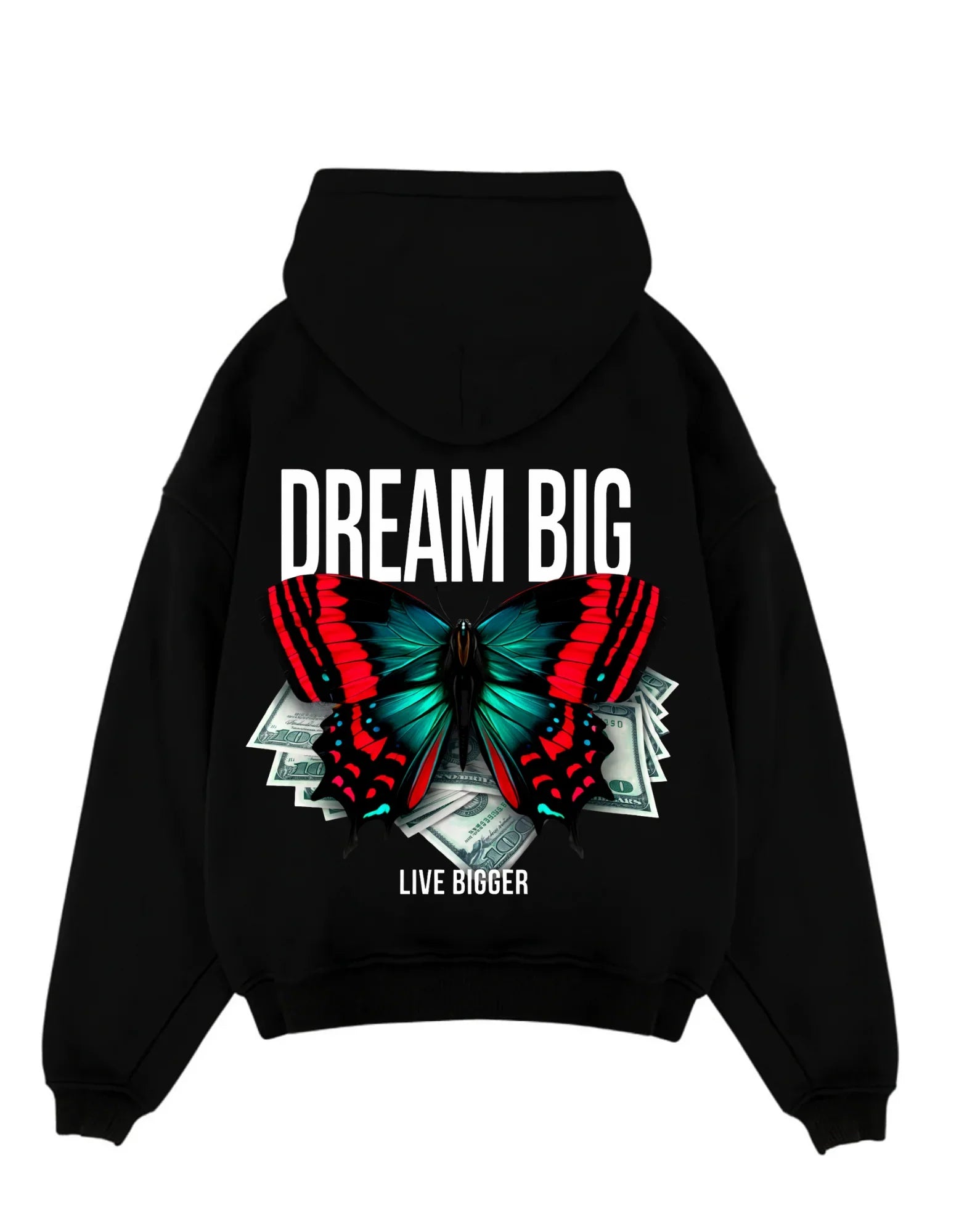 Dream Big Oversized Hooded Sweatshirt