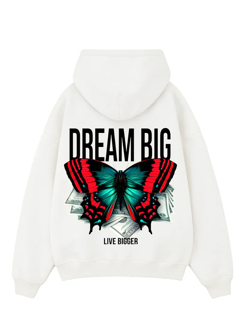 Dream Big Oversized Hooded Sweatshirt