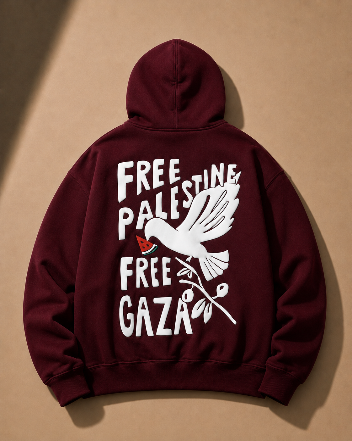 Wings of Hope Oversized Hooded Sweatshirt