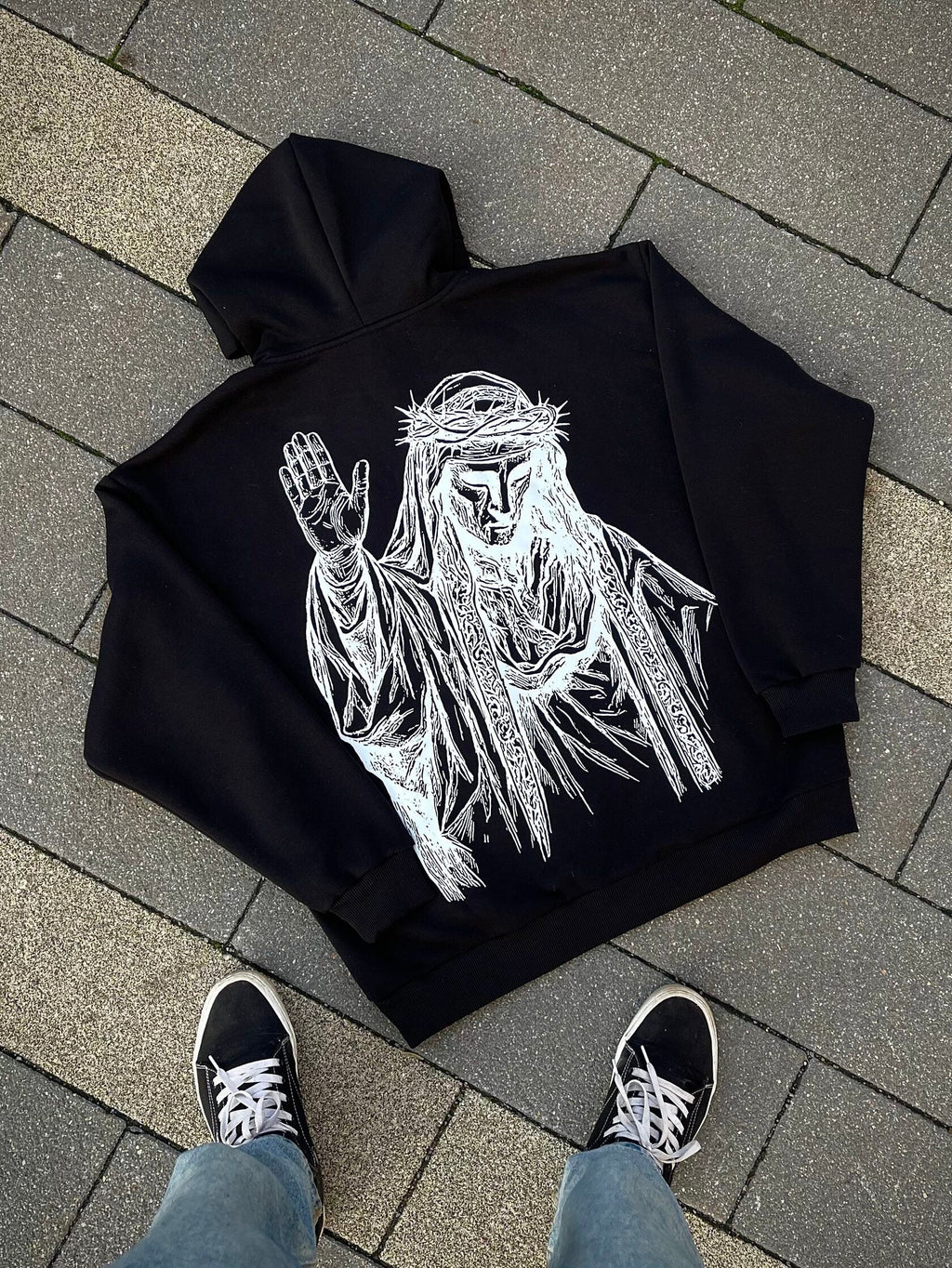 King of Jerusalem Oversized Hooded Sweatshirt