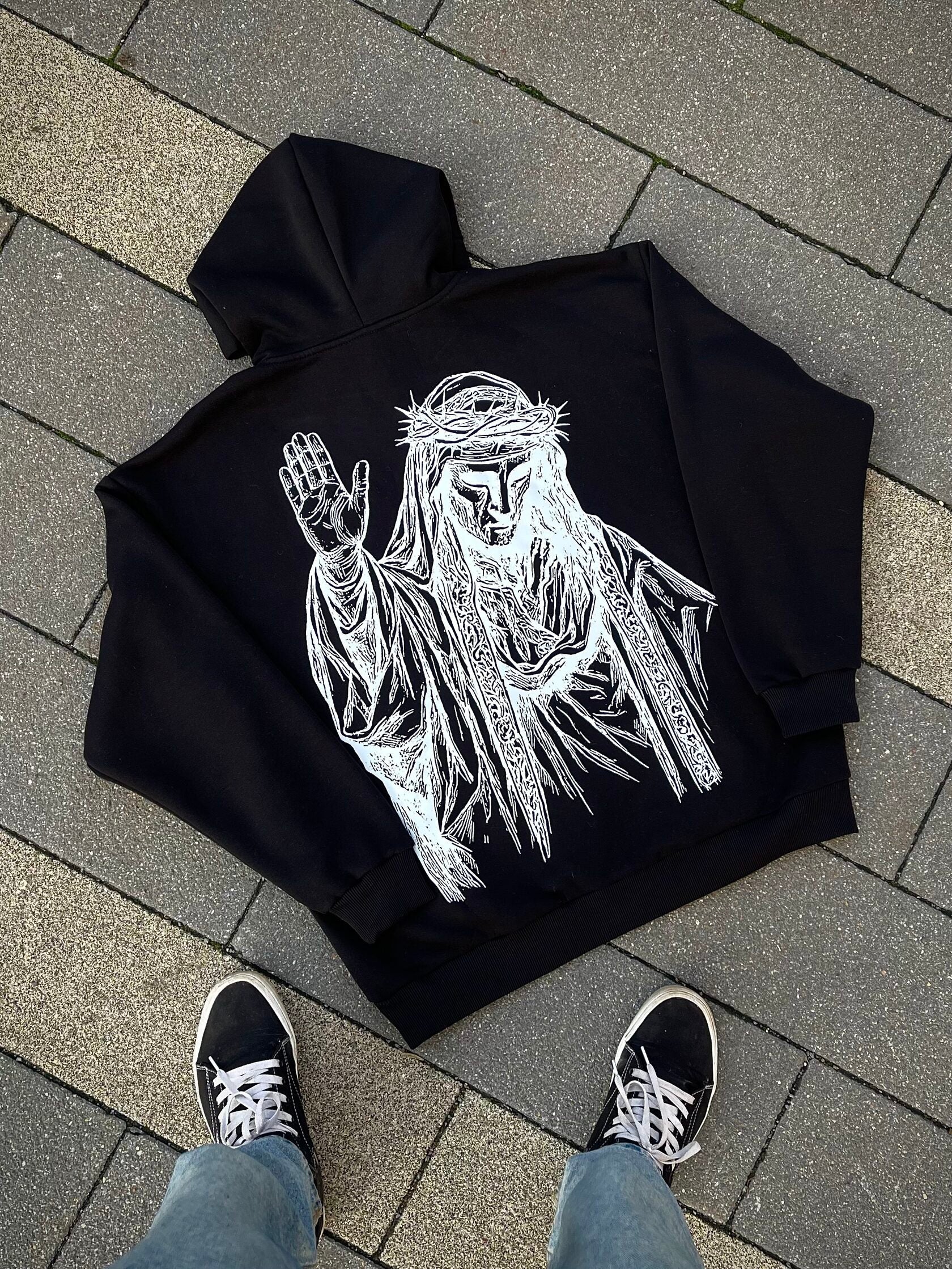 King of Jerusalem Oversized Hooded Sweatshirt