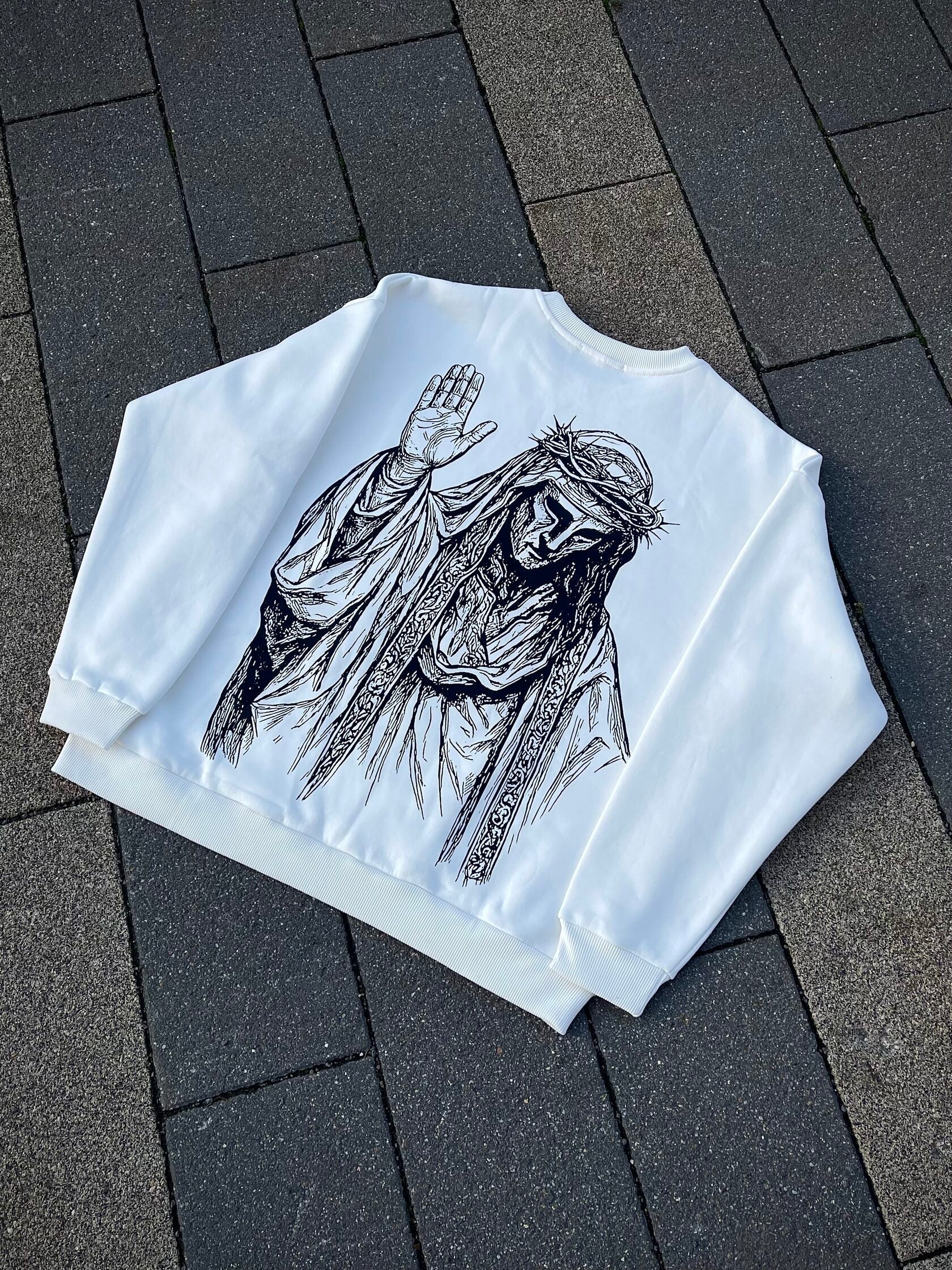 King of Jerusalem Oversized Hooded Sweatshirt