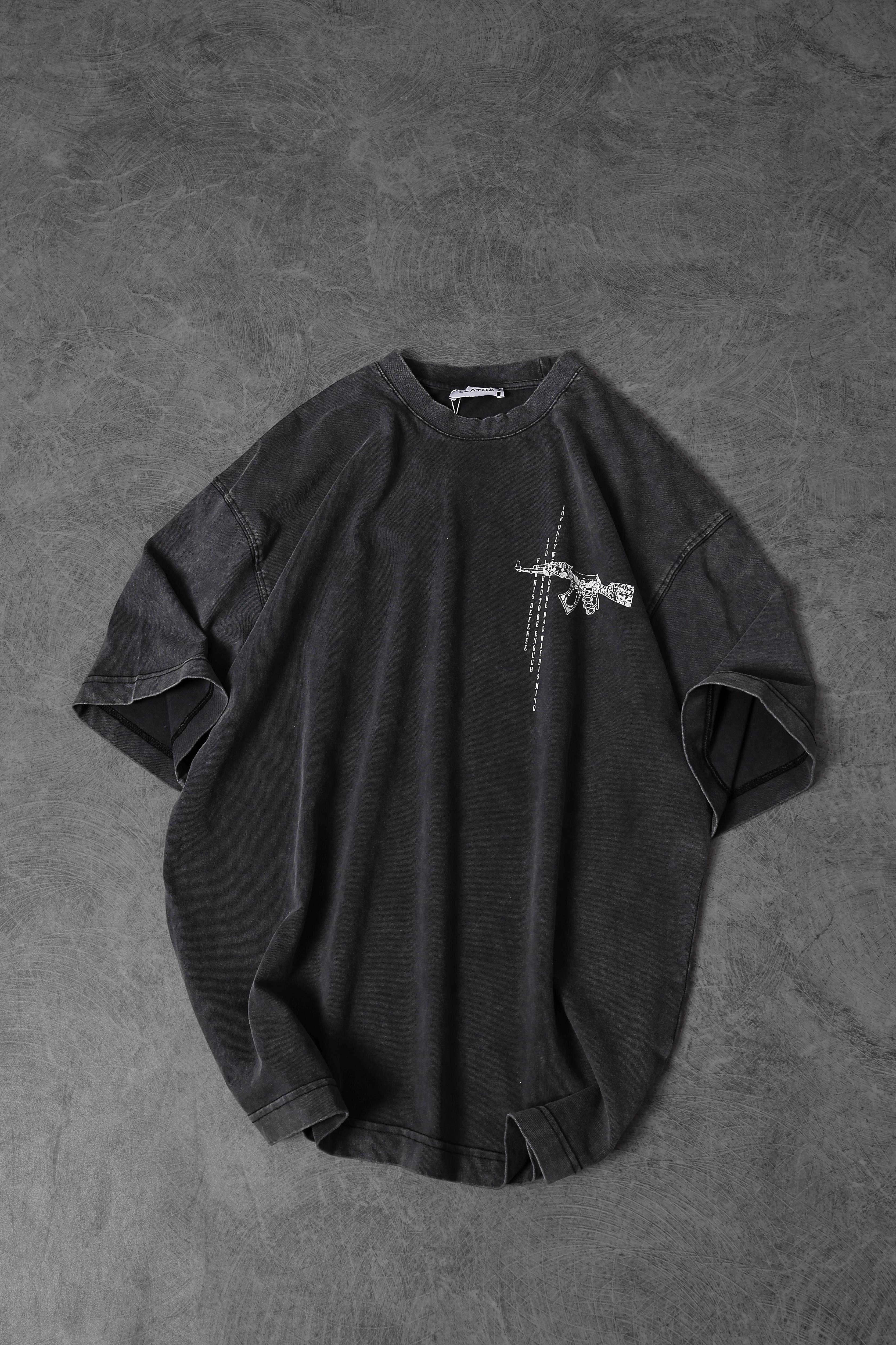 AK47 - Washed Oversized Tee
