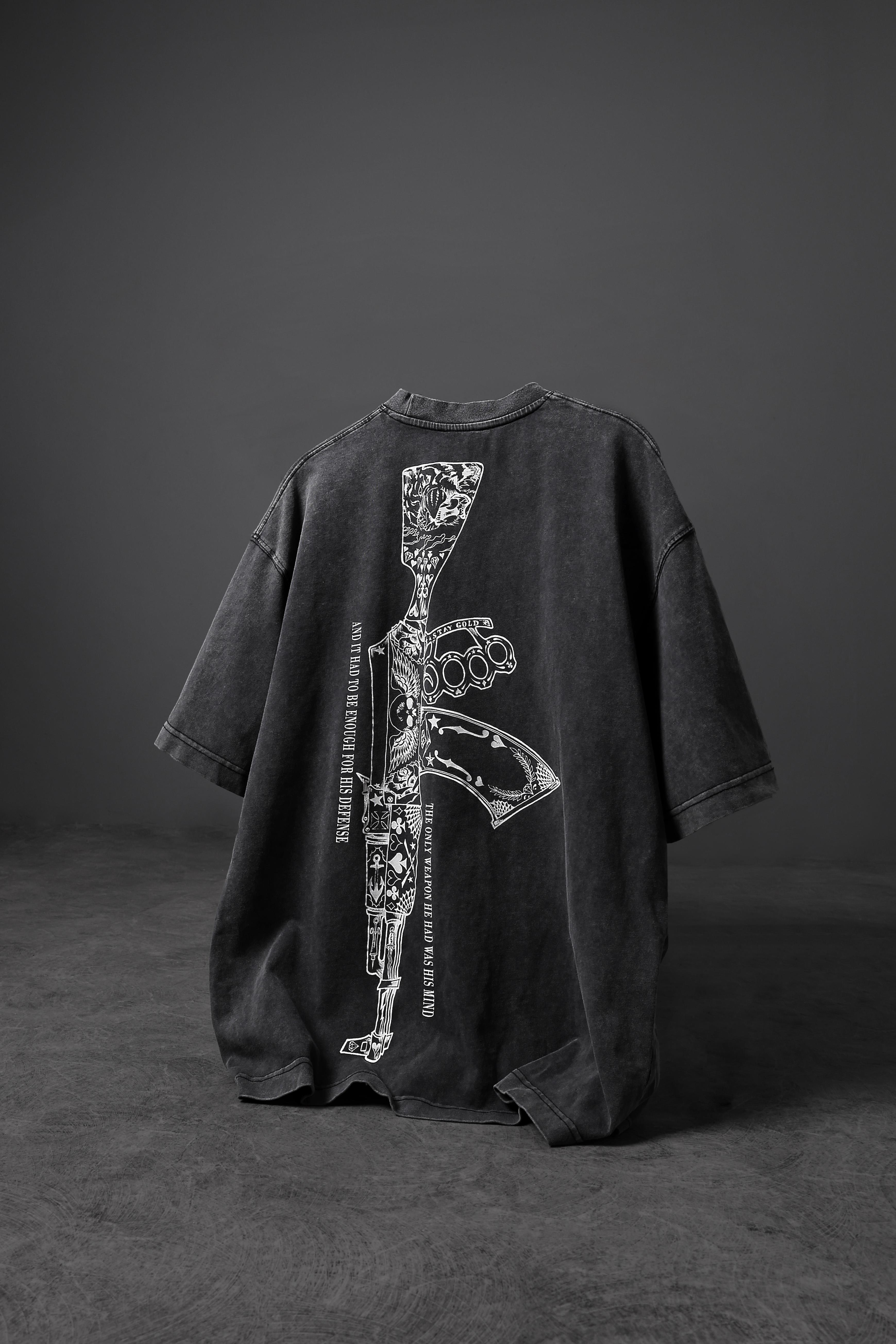 AK47 - Washed Oversized Tee