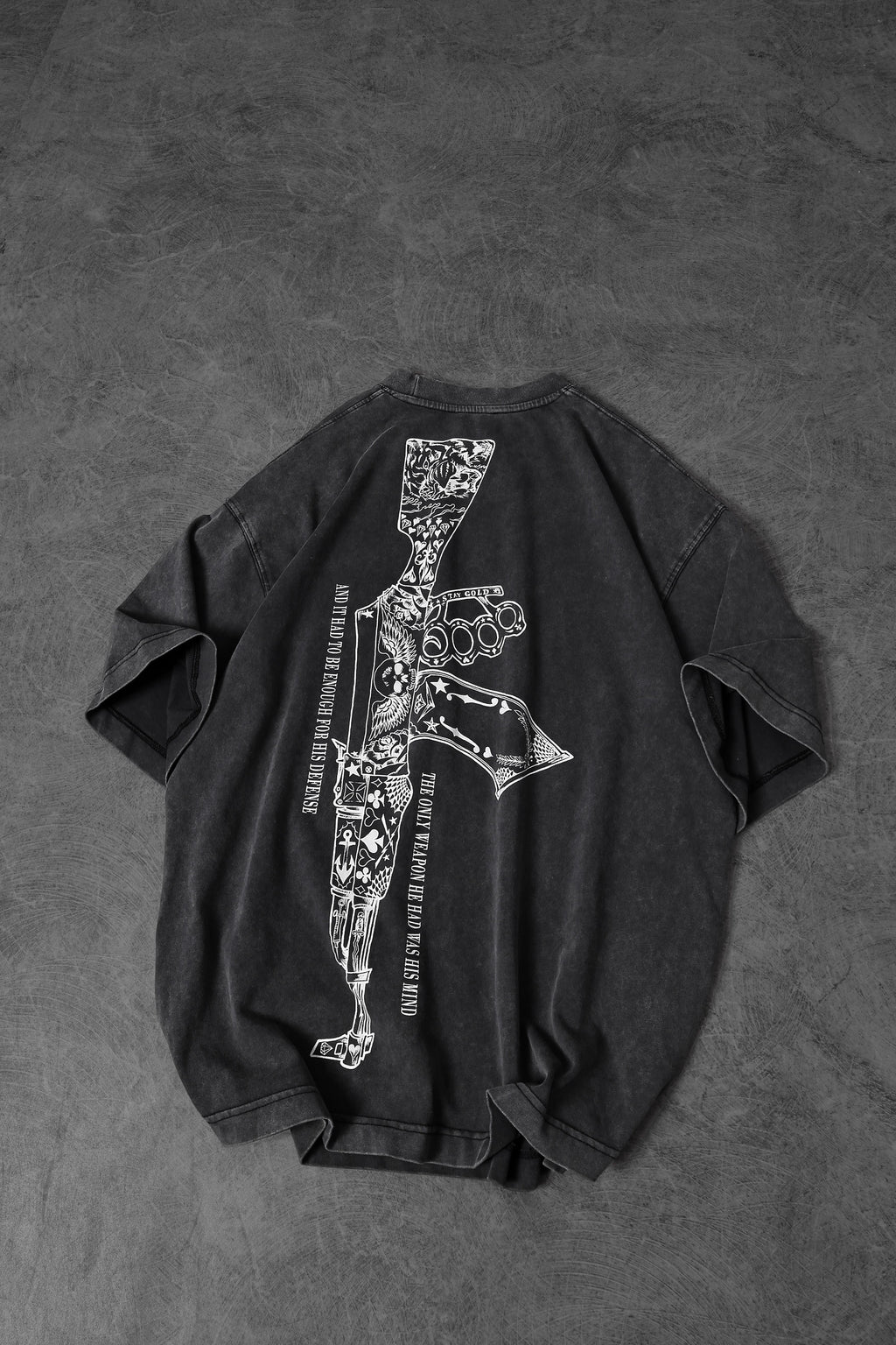 AK47 - Washed Oversized Tee