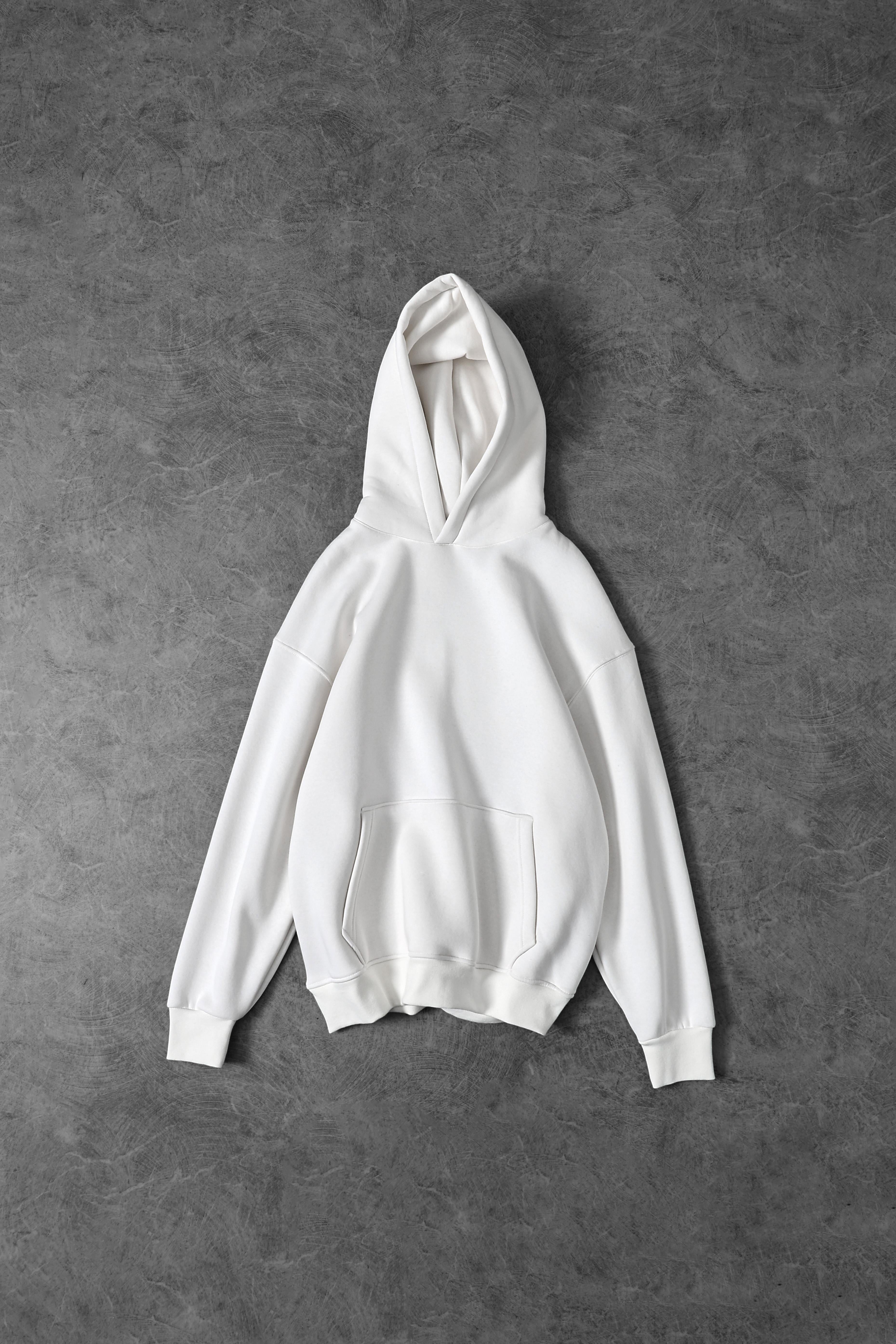 Plain Classic Oversized Hooded Sweatshirt