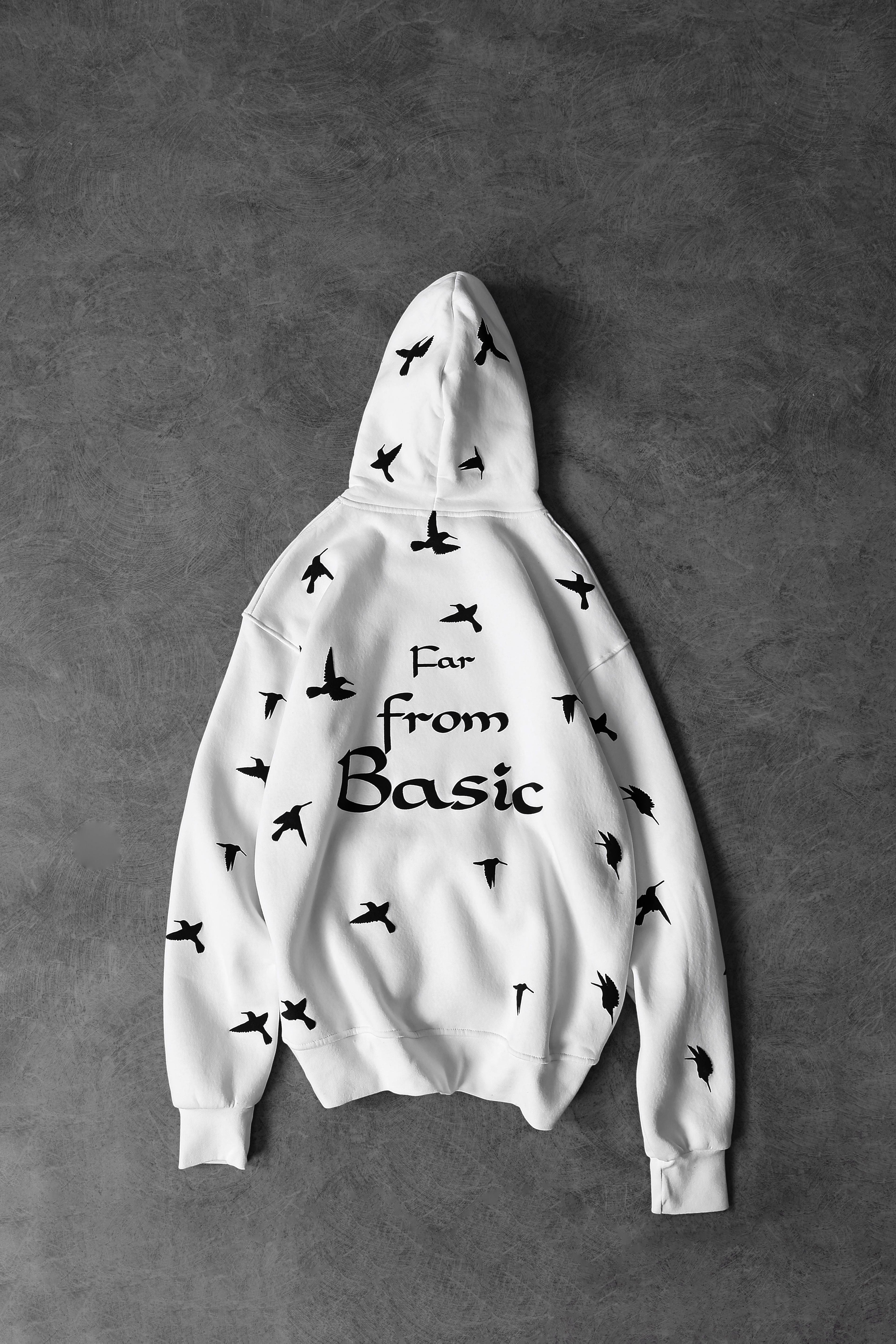 Far From Basic Oversized Hooded Sweatshirt