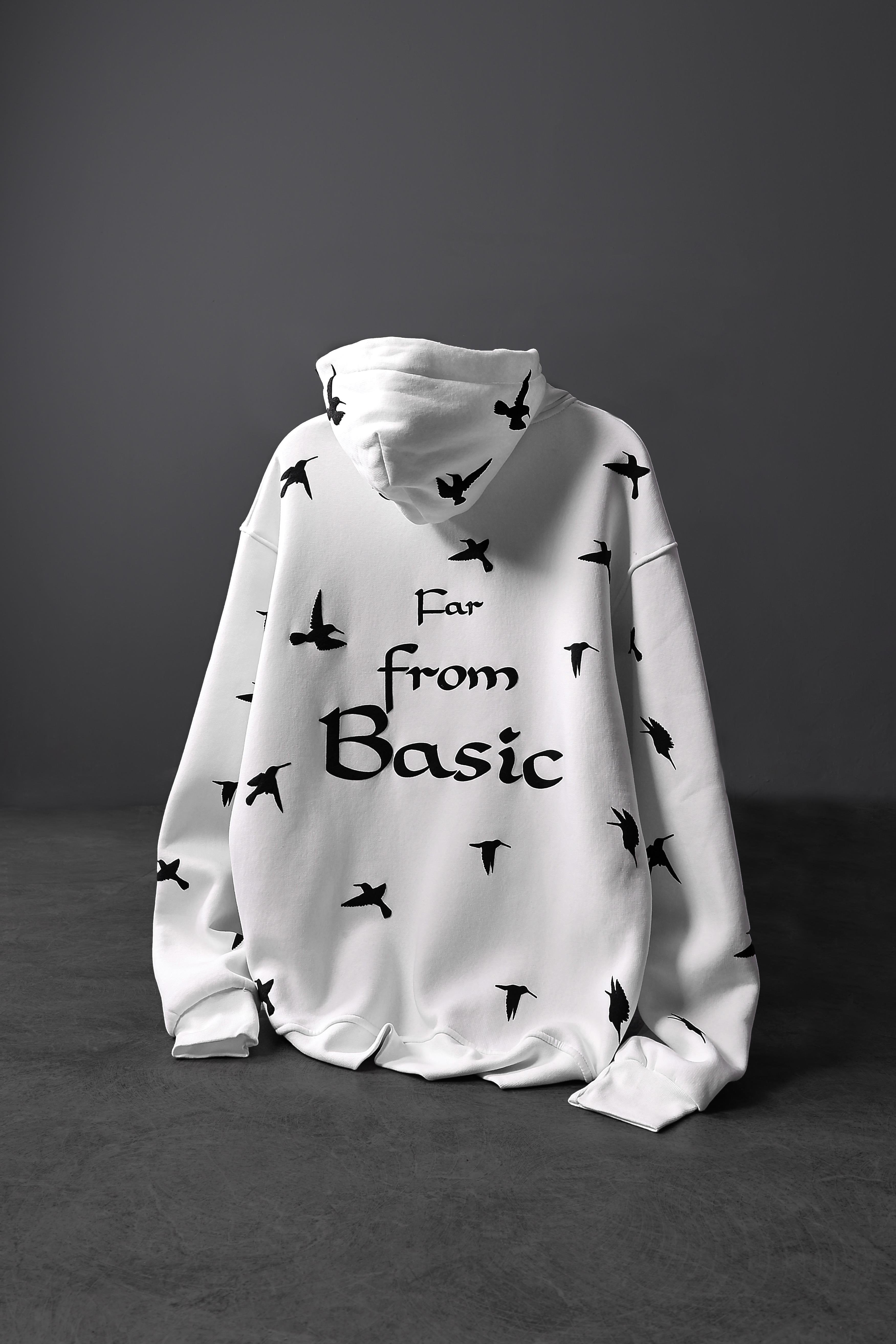 Far From Basic Oversized Hooded Sweatshirt