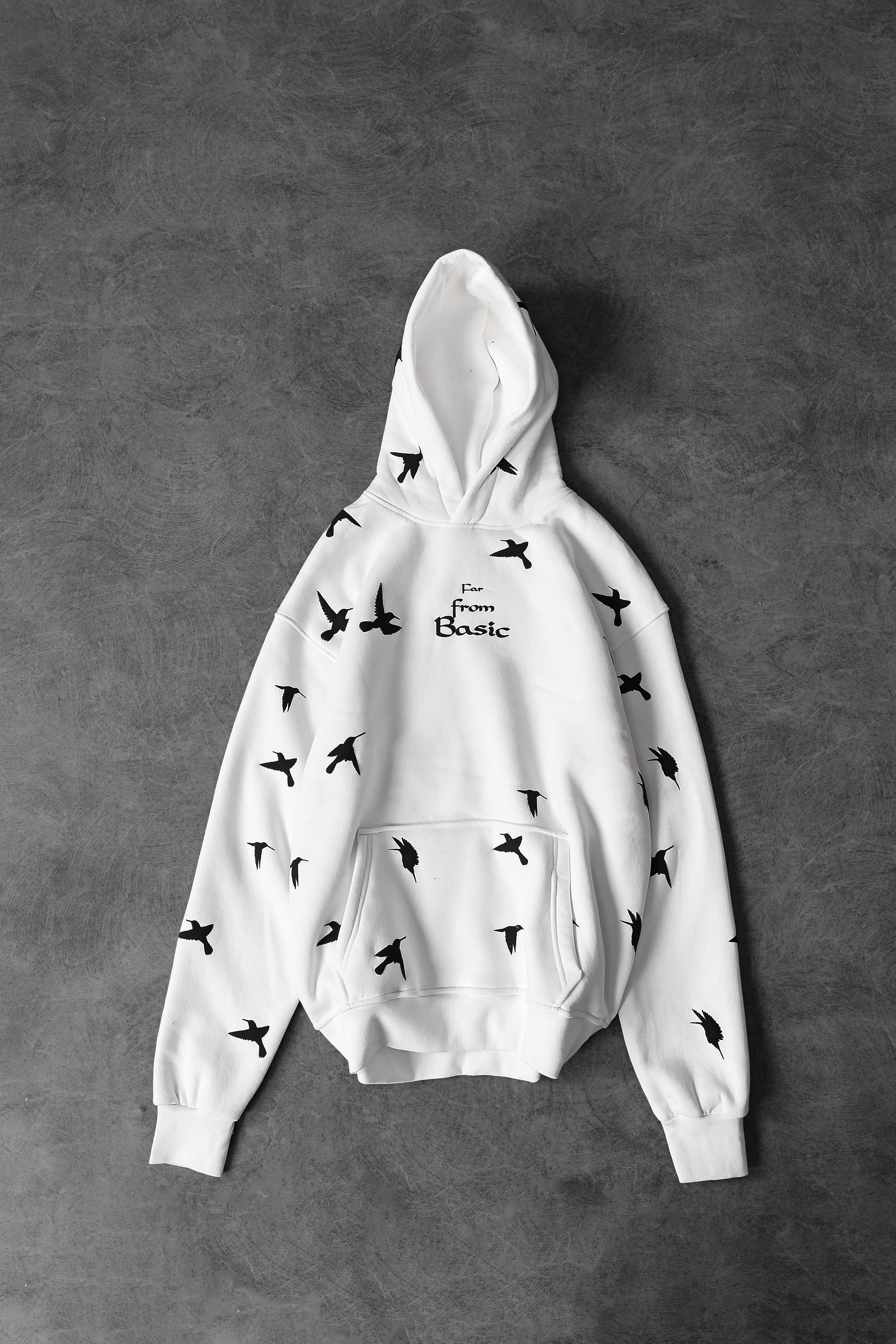 Far From Basic Oversized Hooded Sweatshirt