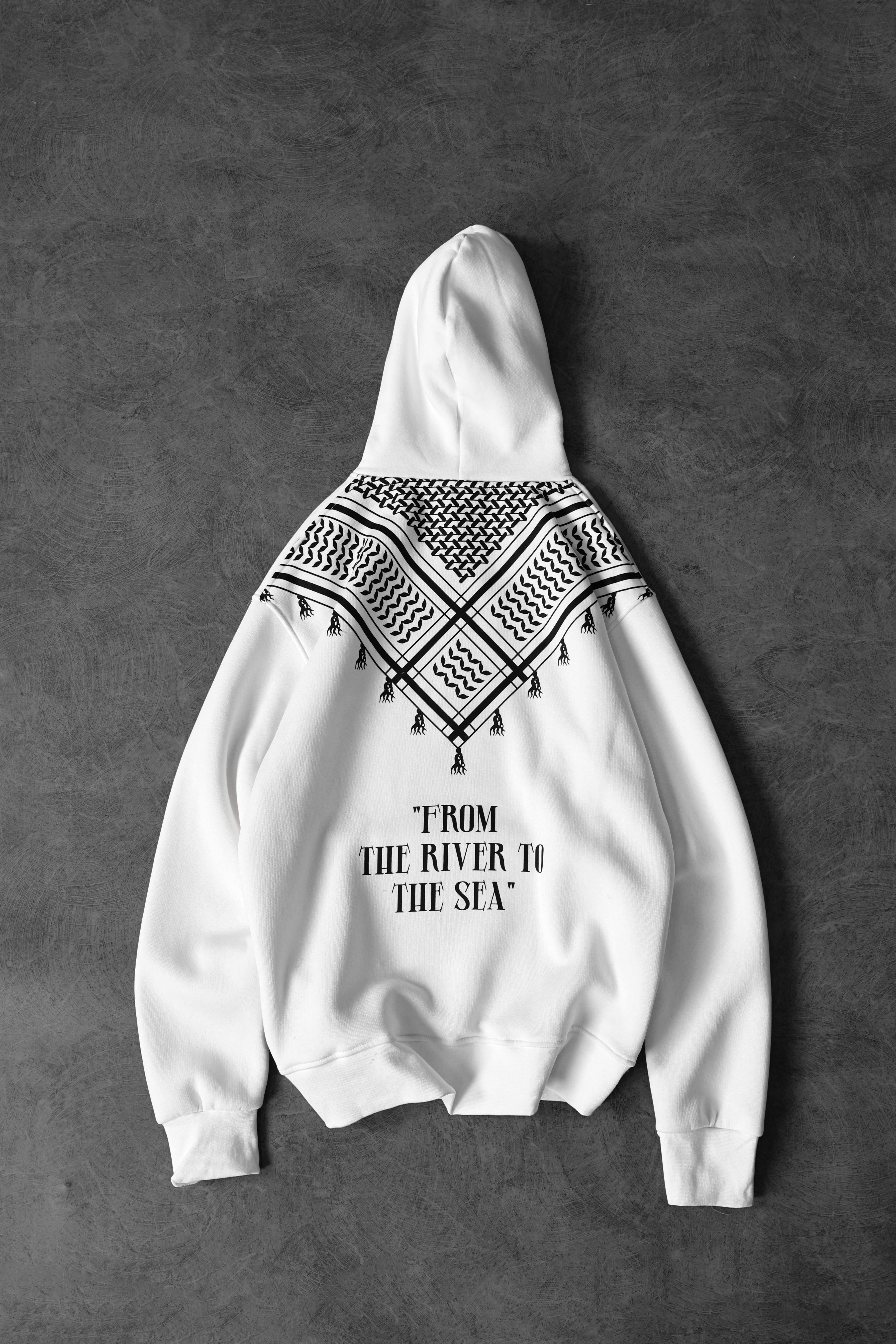 From The River To The Sea Oversized Hooded Sweatshirt
