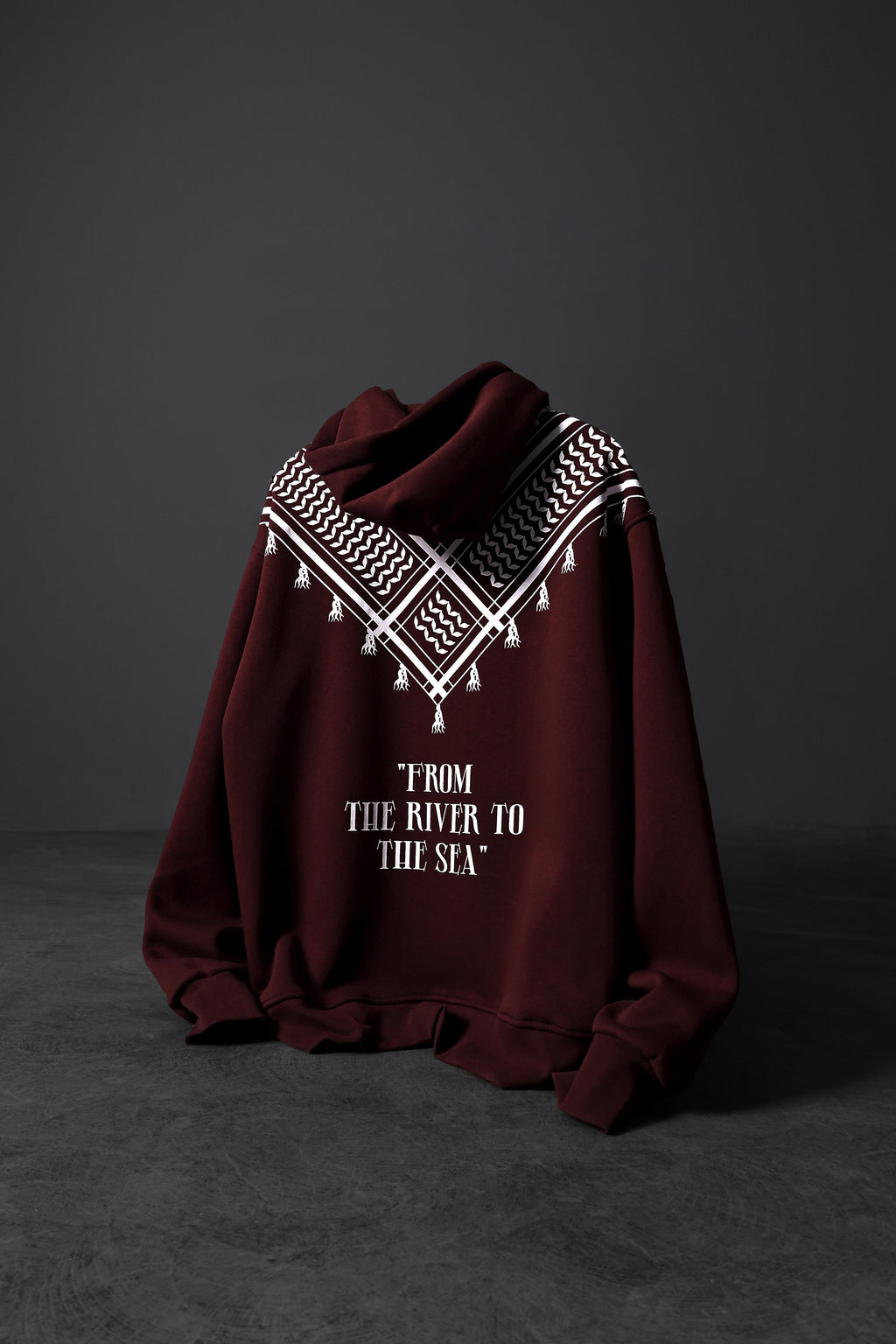 From The River To The Sea Oversized Hooded Sweatshirt
