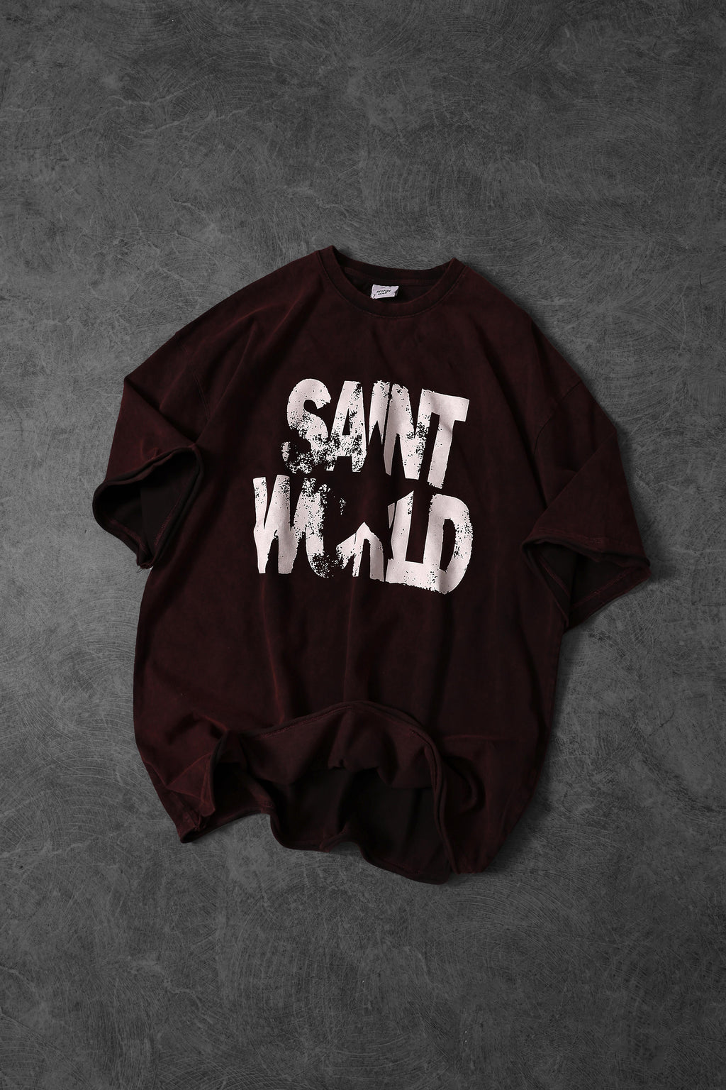 Saint World – Washed Oversized Tee