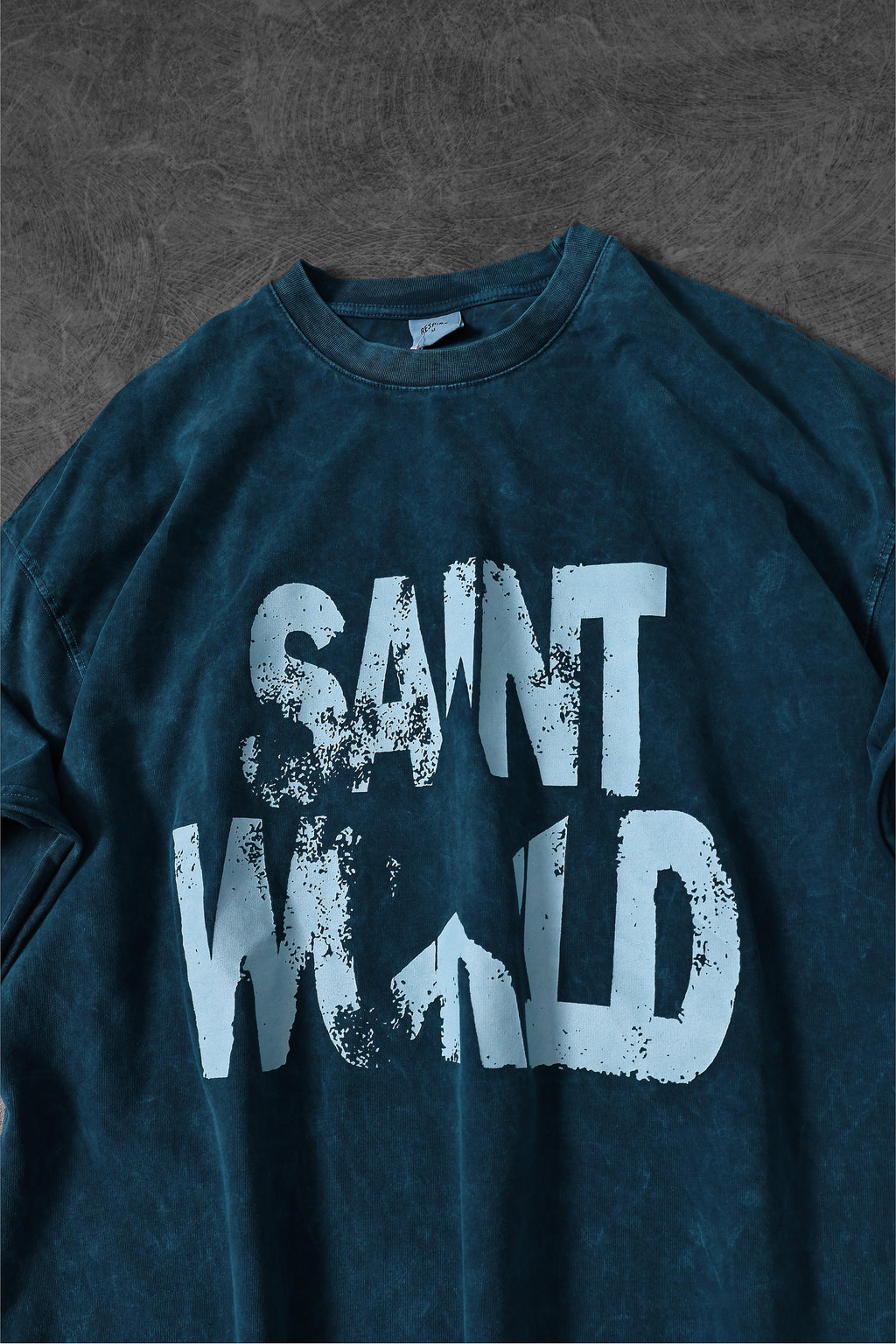 Saint World – Washed Oversized Tee