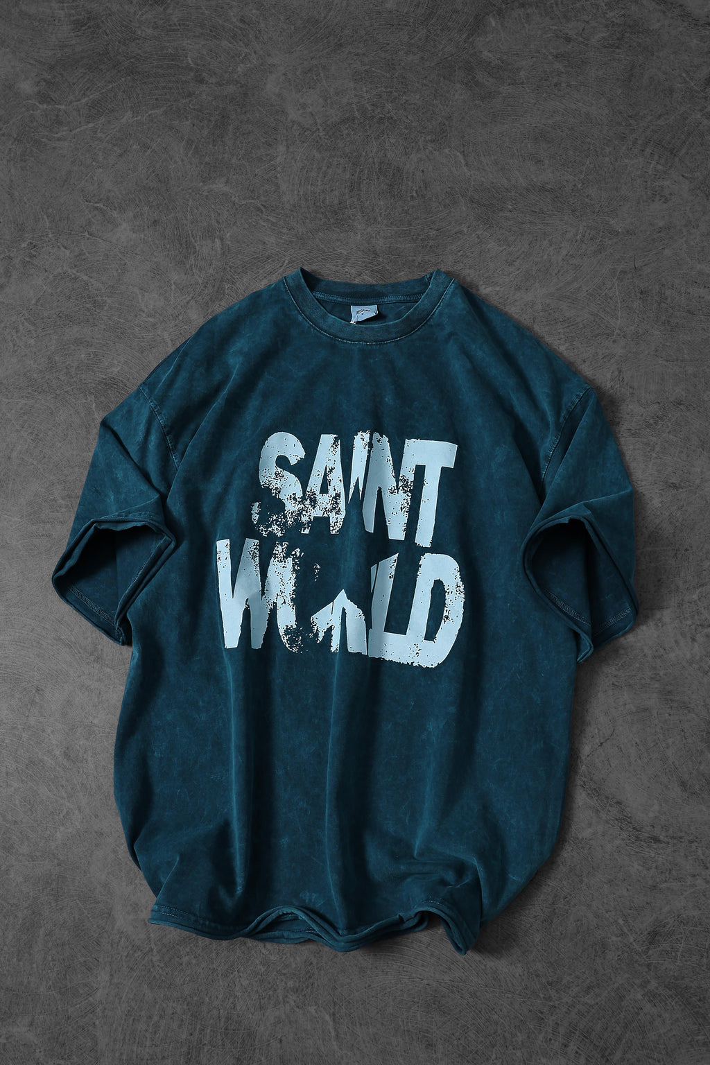Saint World – Washed Oversized Tee