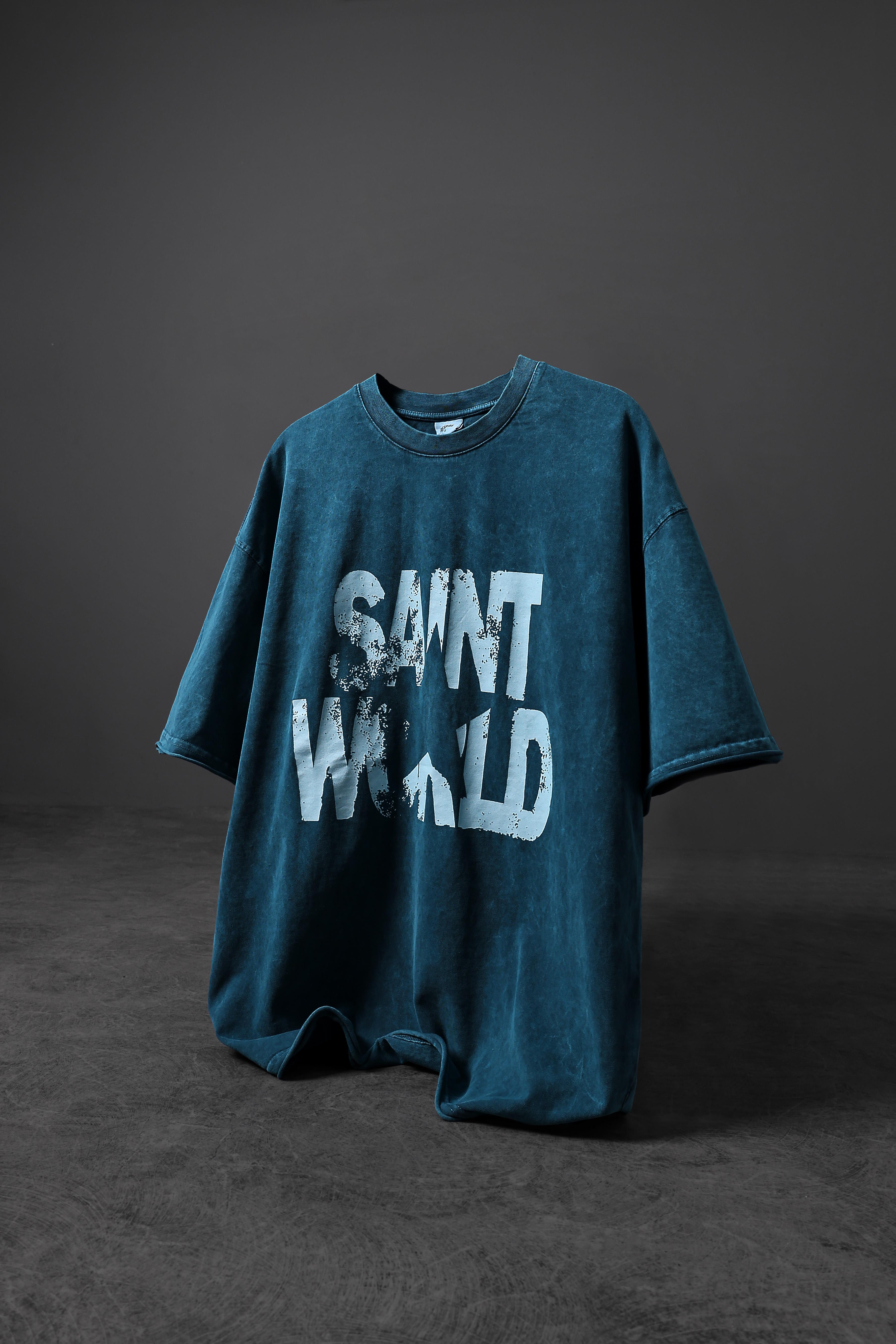 Saint World – Washed Oversized Tee