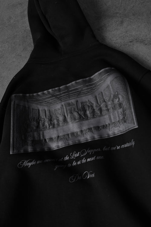 Da Vinci Oversized Hooded Sweatshirt
