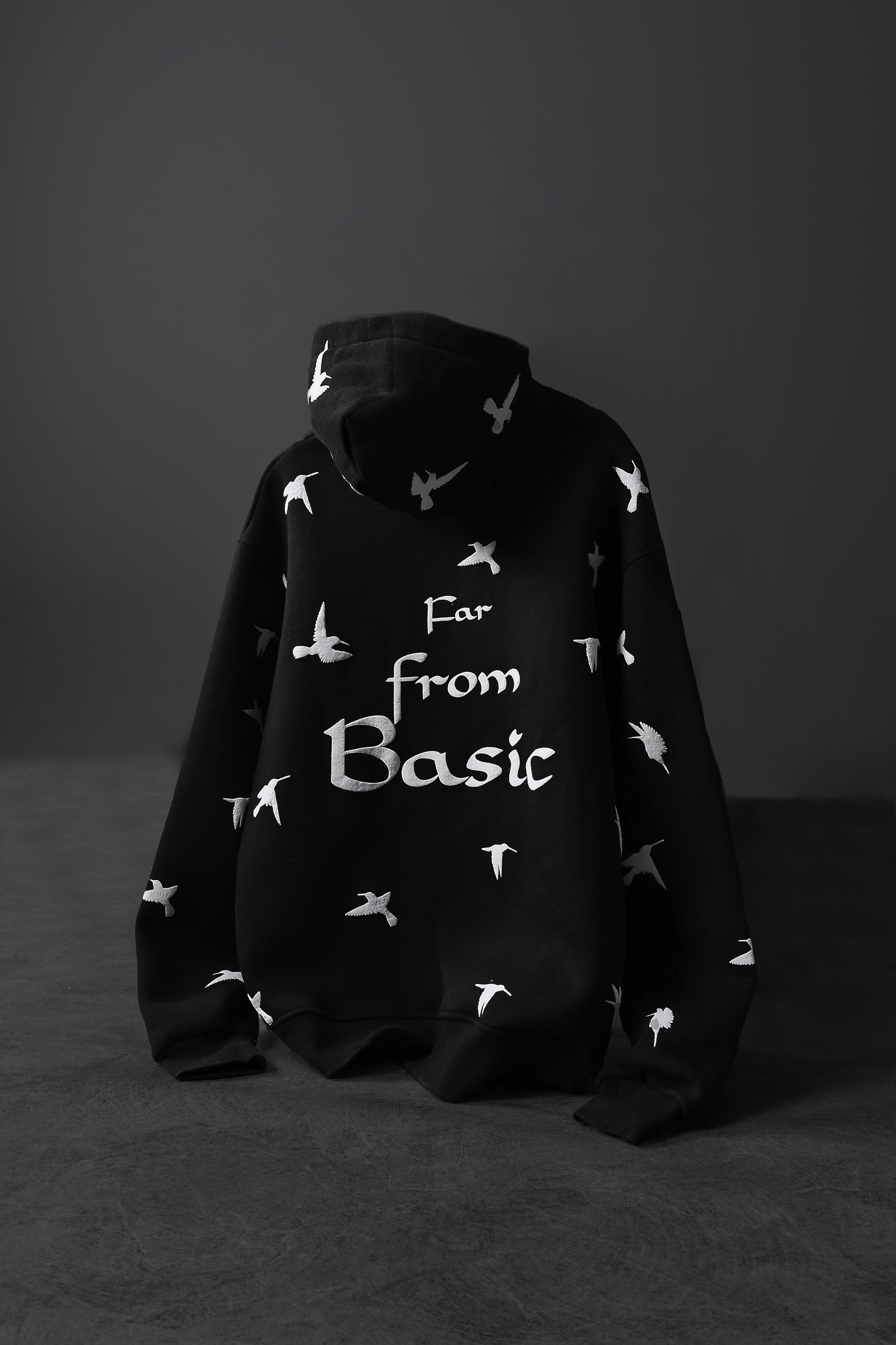 Far From Basic Oversized Hooded Sweatshirt