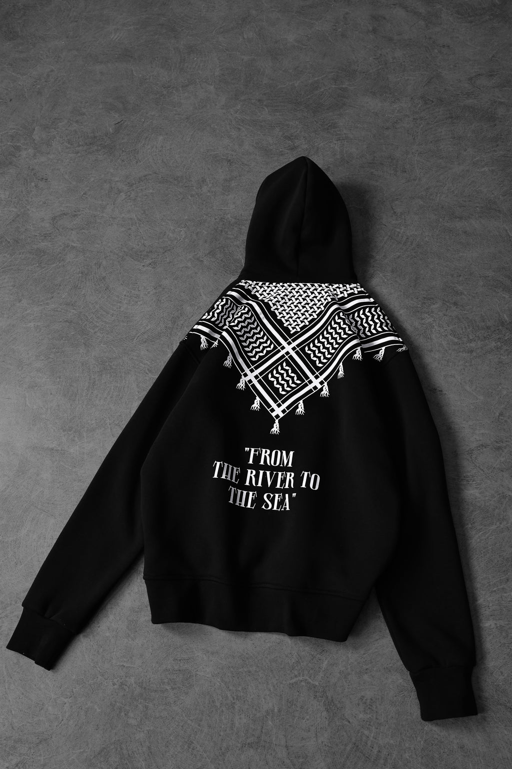 From The River To The Sea Oversized Hooded Sweatshirt