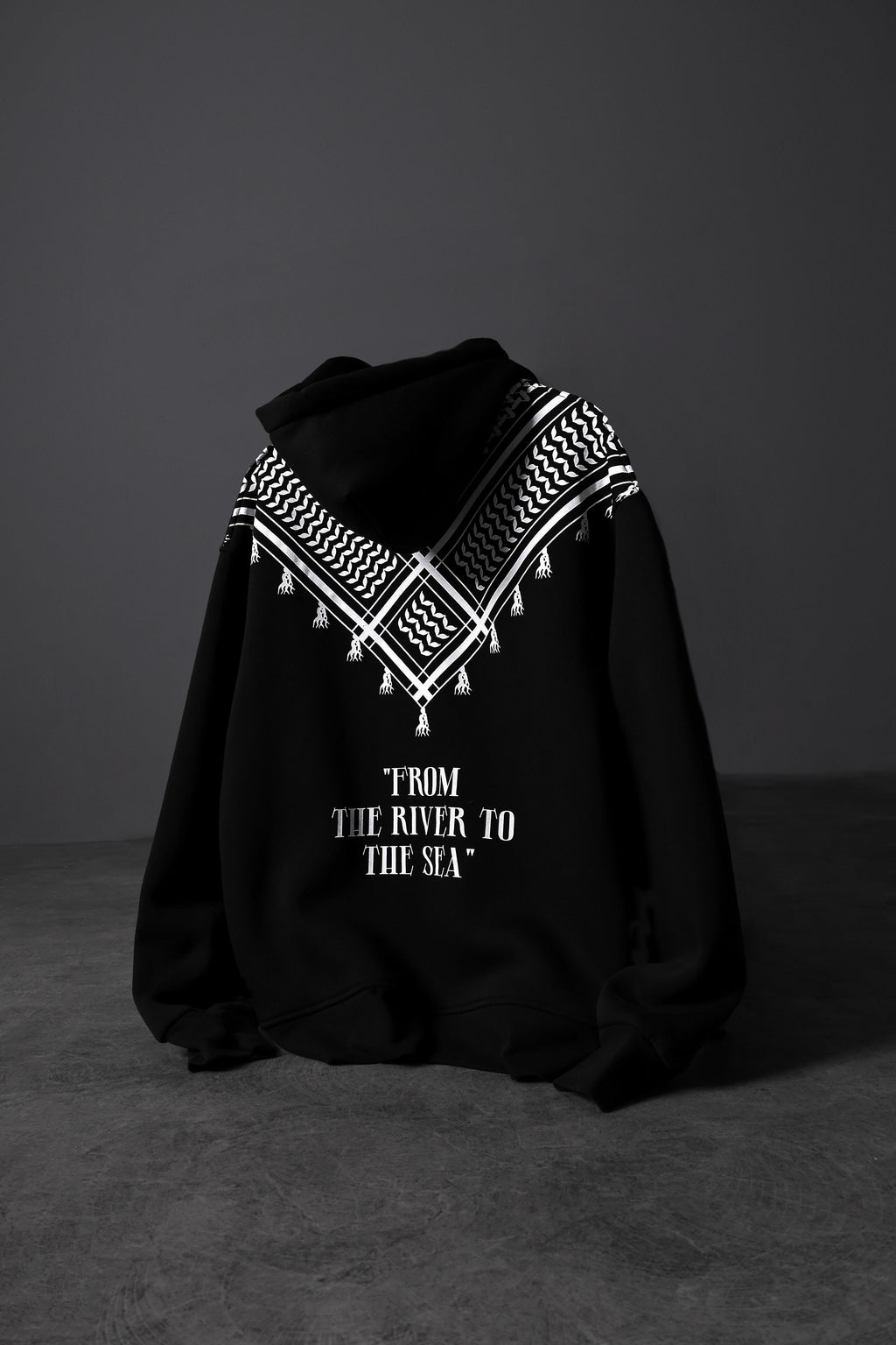 From The River To The Sea Oversized Hooded Sweatshirt