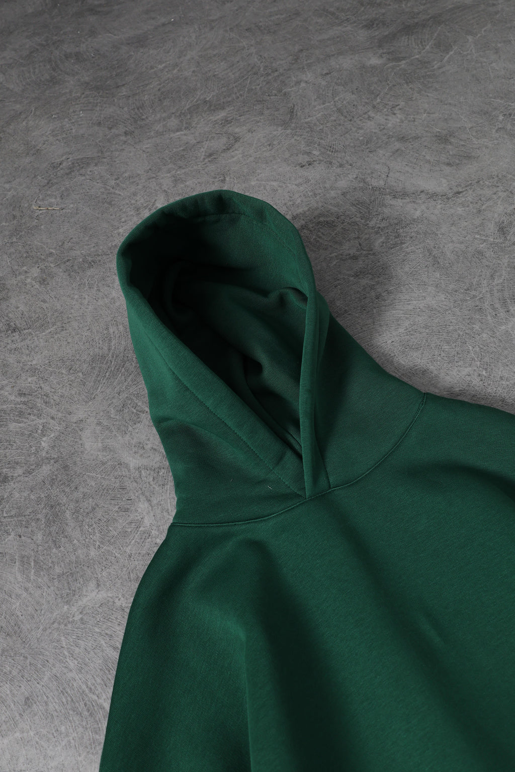 Plain Classic Oversized Hooded Sweatshirt