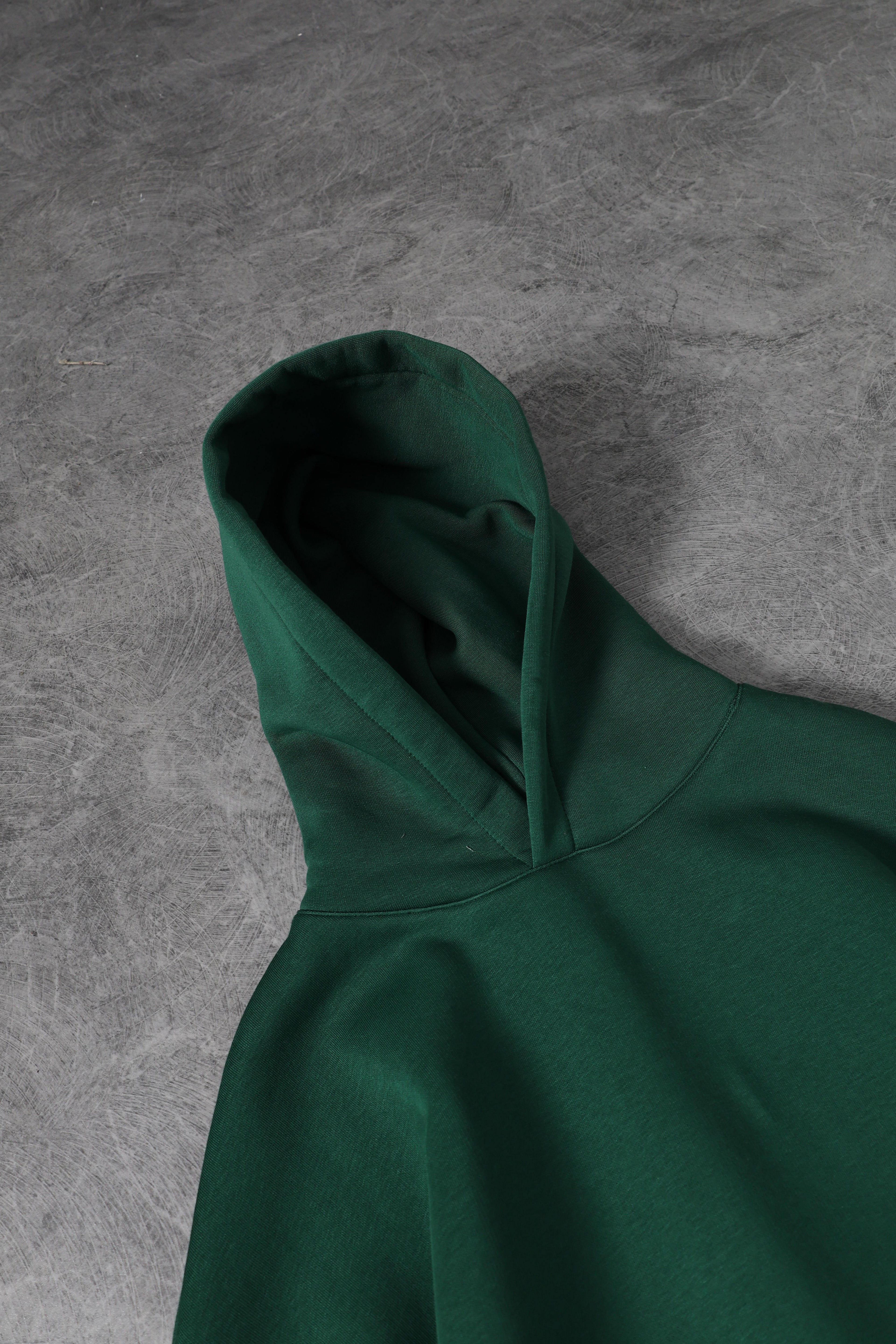 Plain Classic Oversized Hooded Sweatshirt