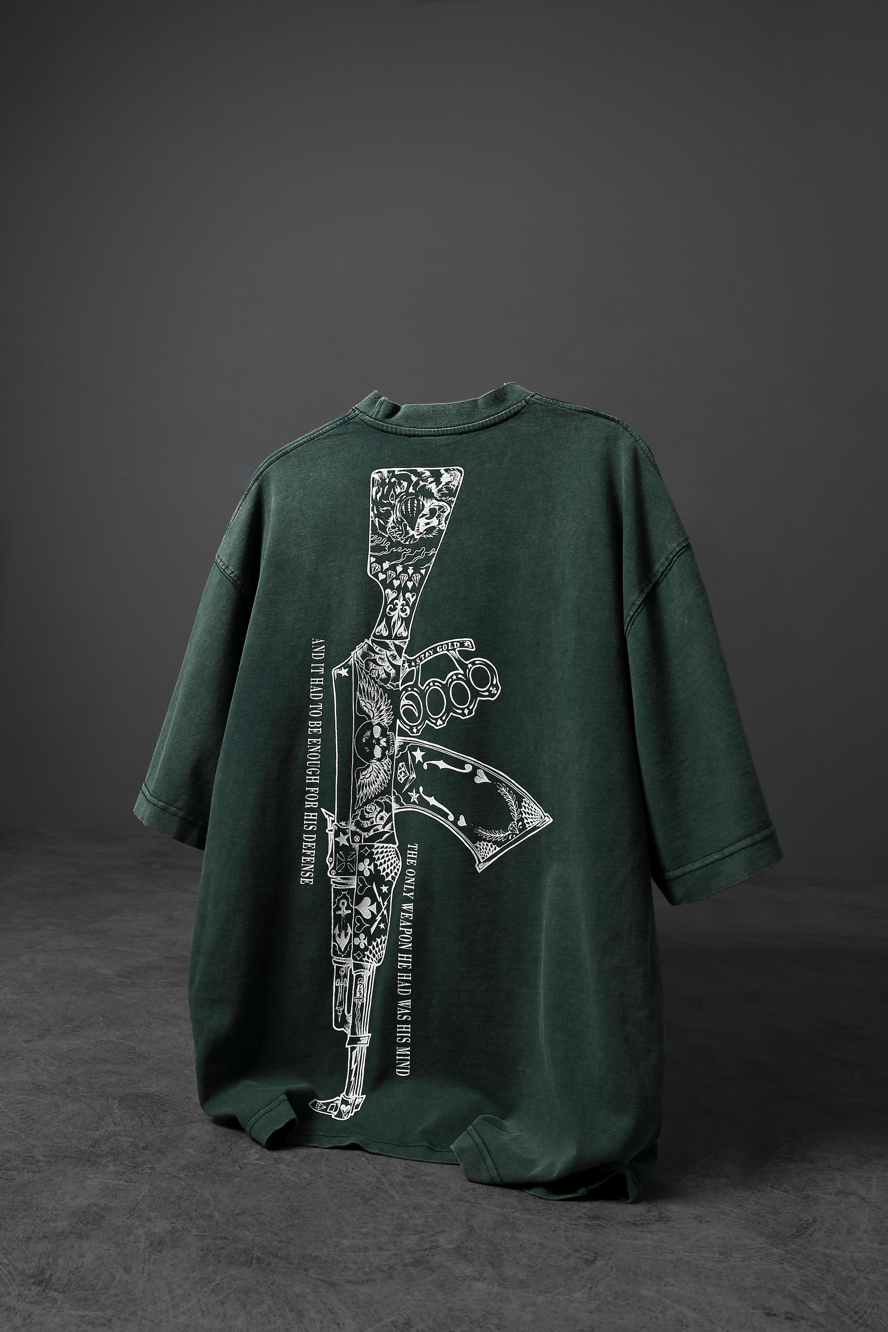 AK47 - Washed Oversized Tee