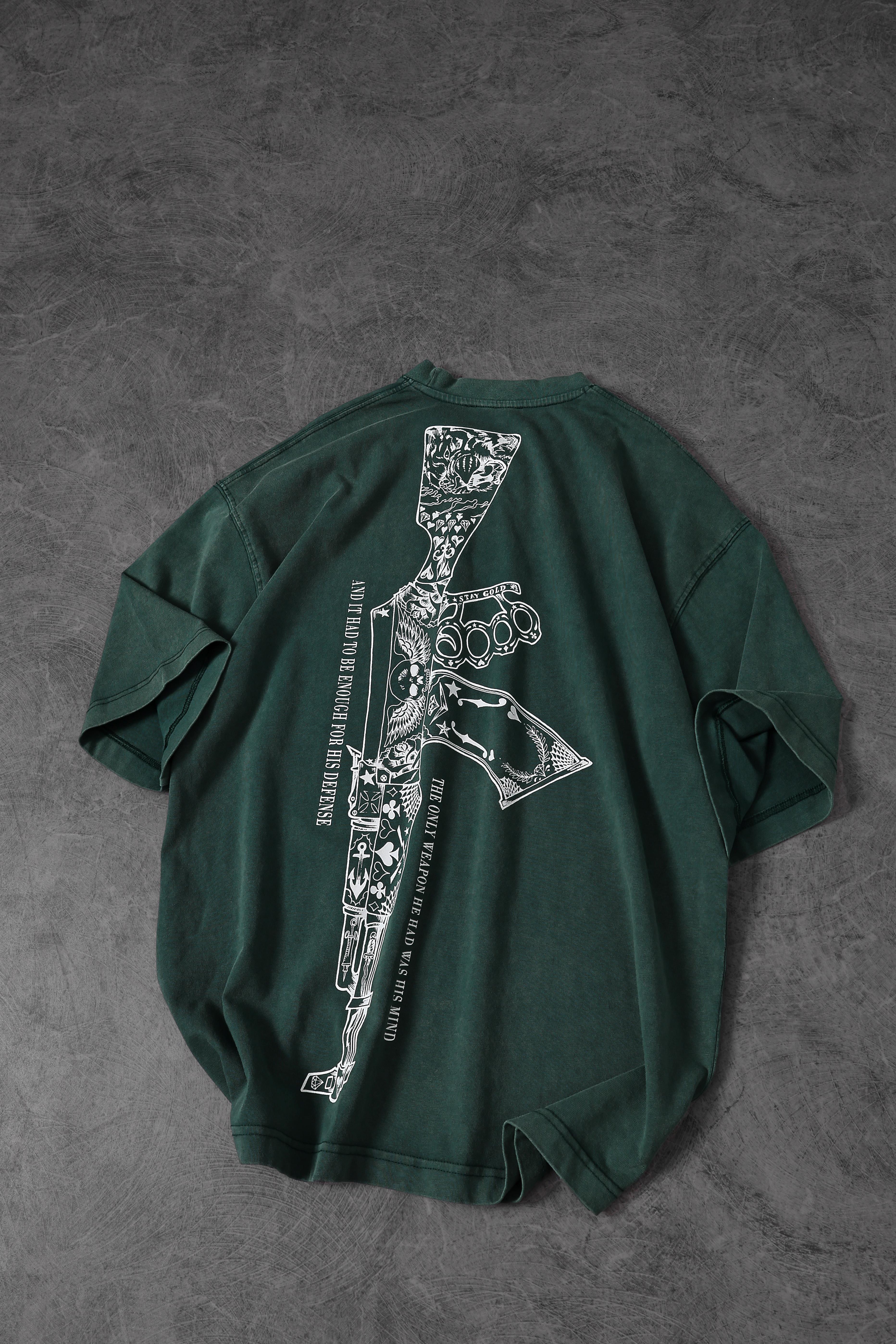 AK47 - Washed Oversized Tee