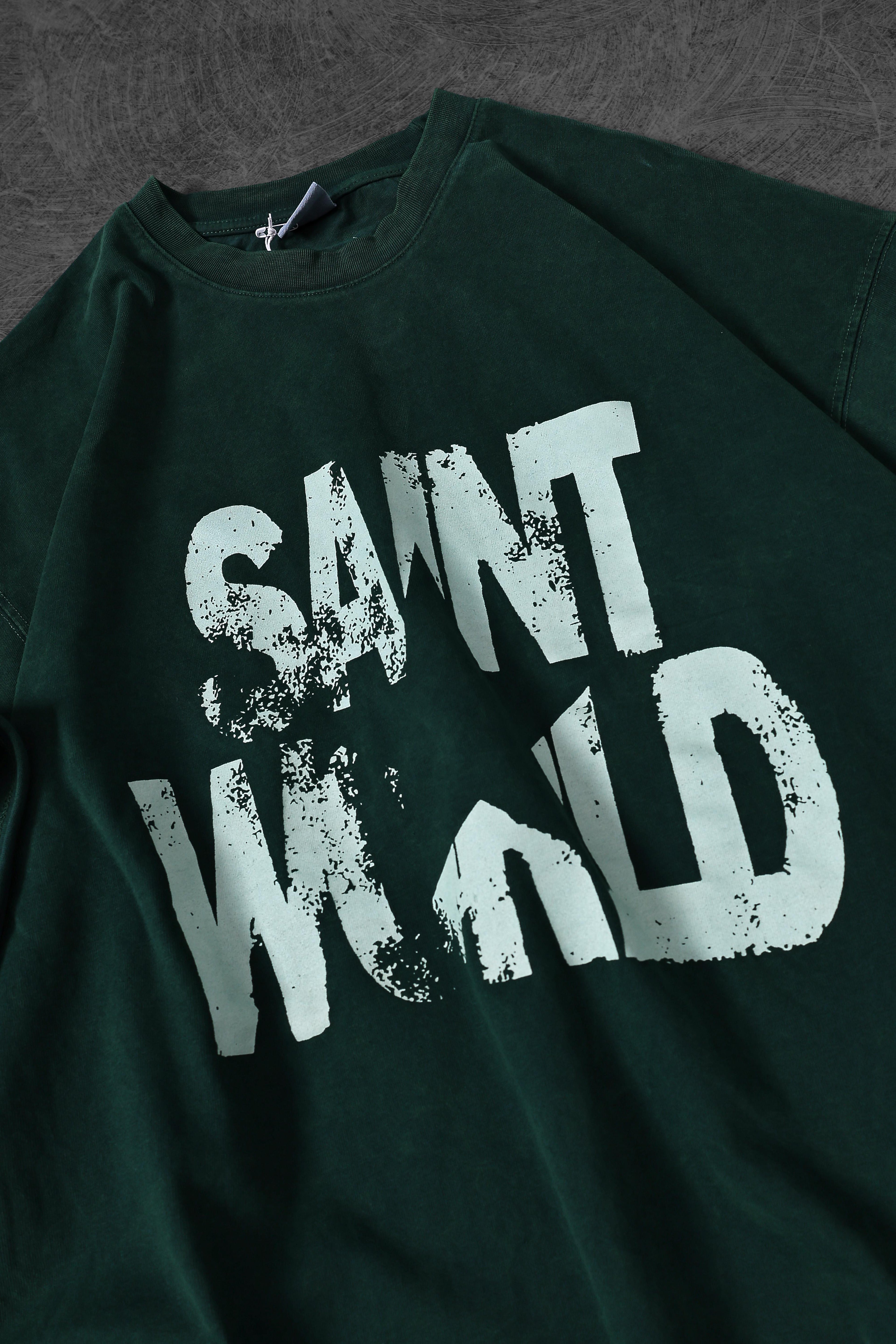 Saint World – Washed Oversized Tee