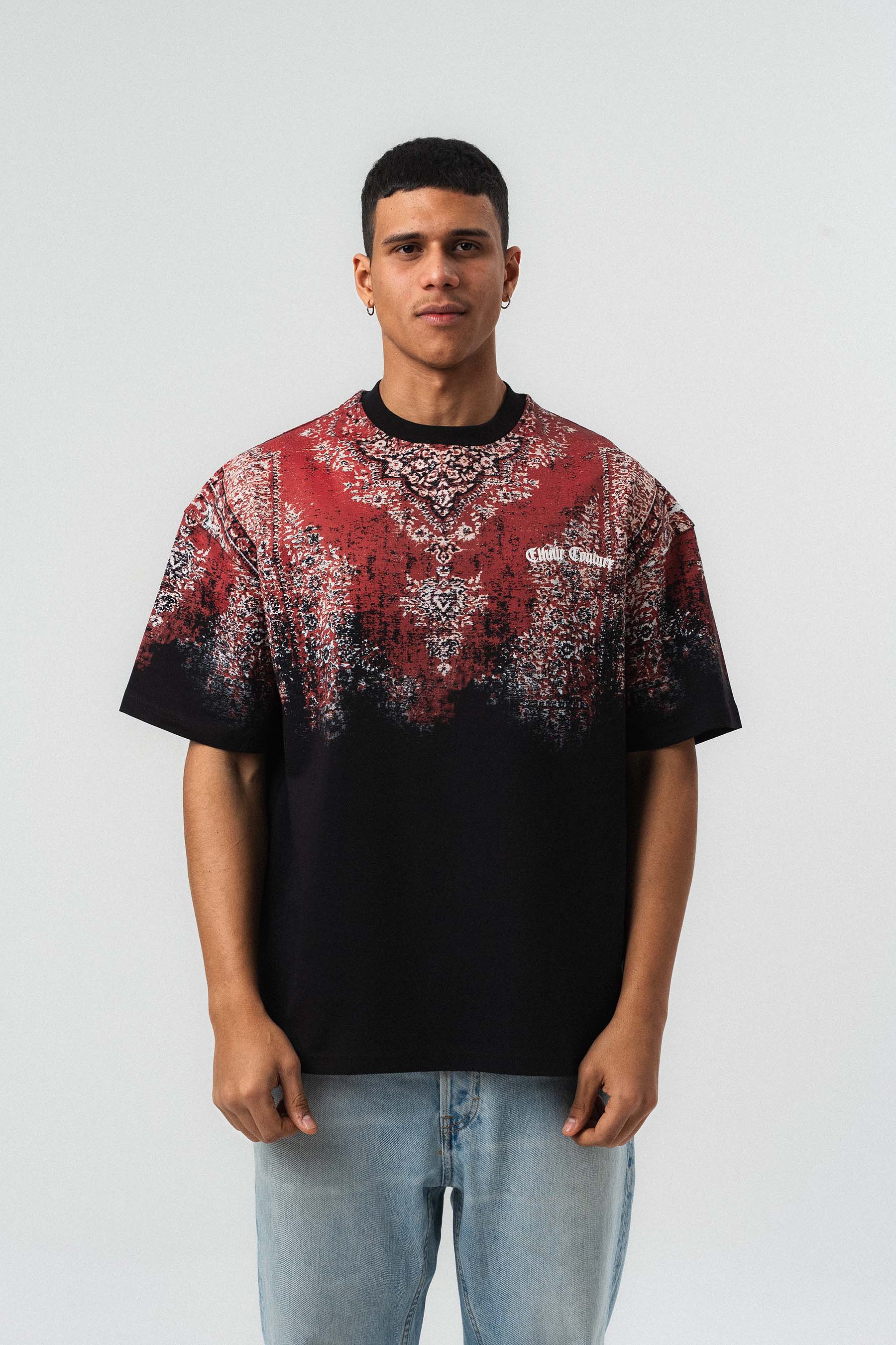 Ethnic Couture Oversized Tee