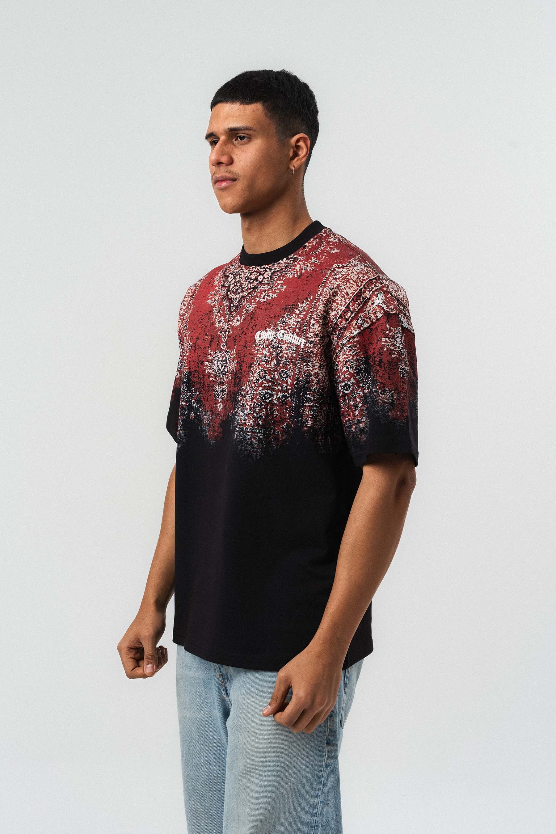 Ethnic Couture Oversized Tee