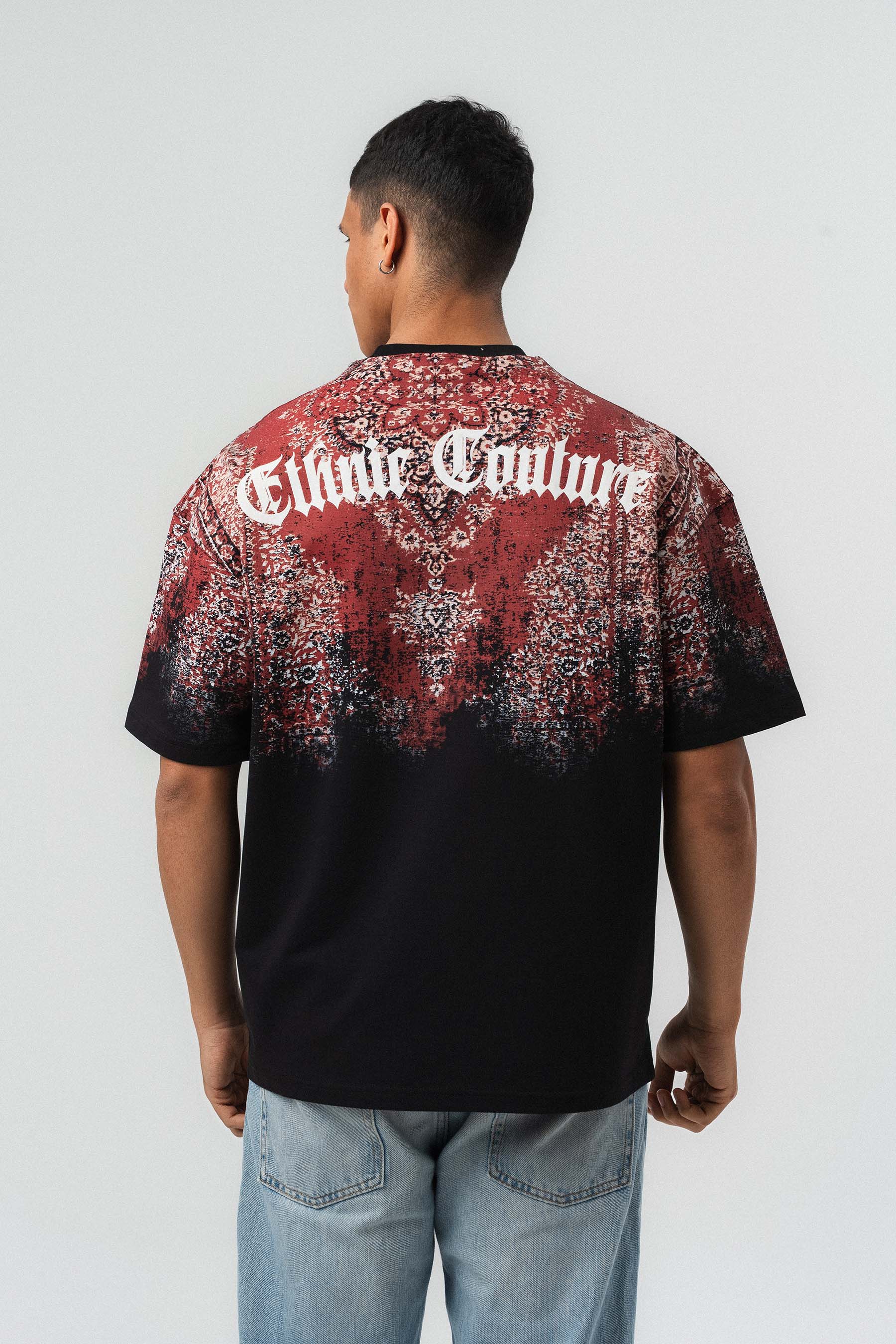 Ethnic Couture Oversized Tee