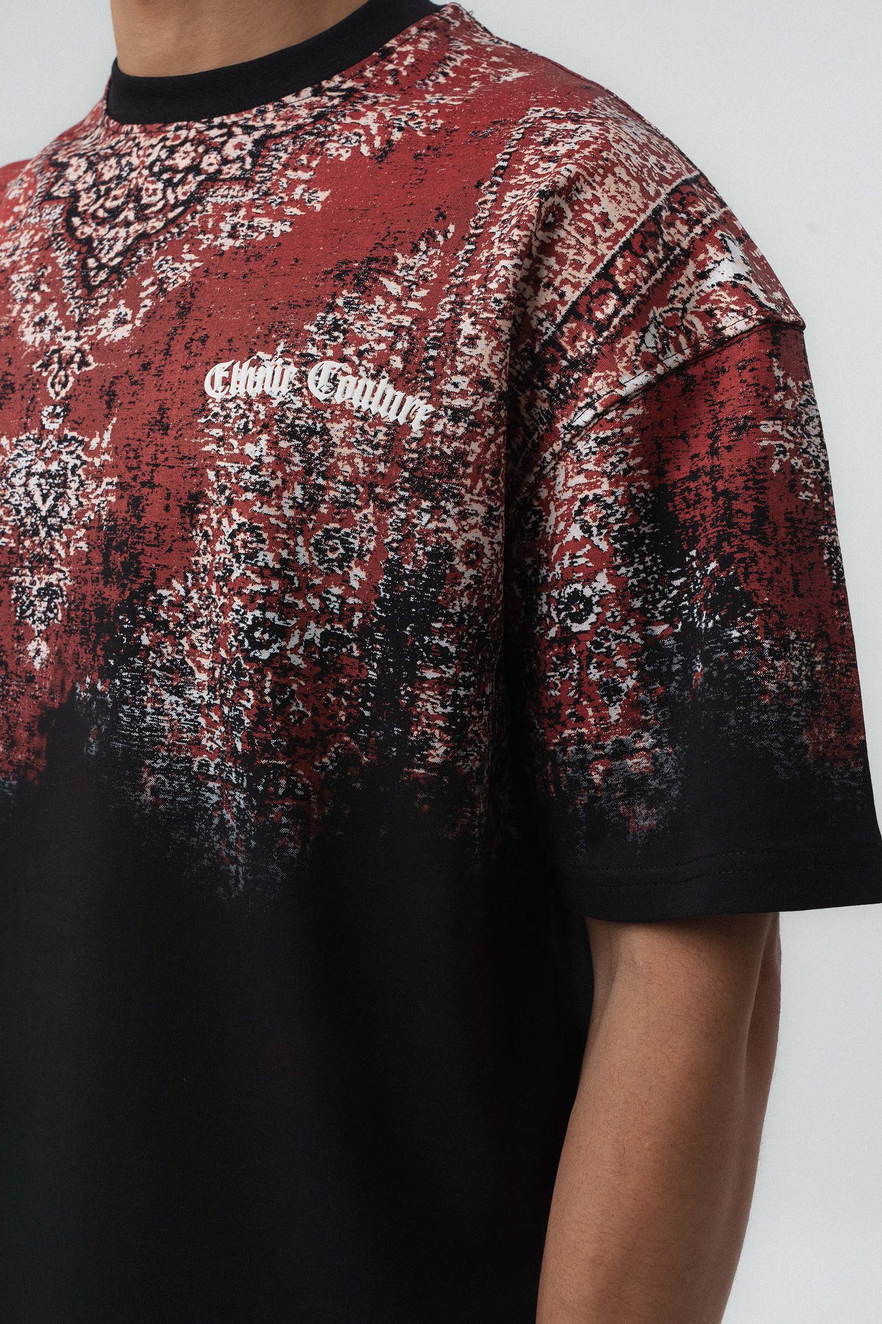 Ethnic Couture Oversized Tee