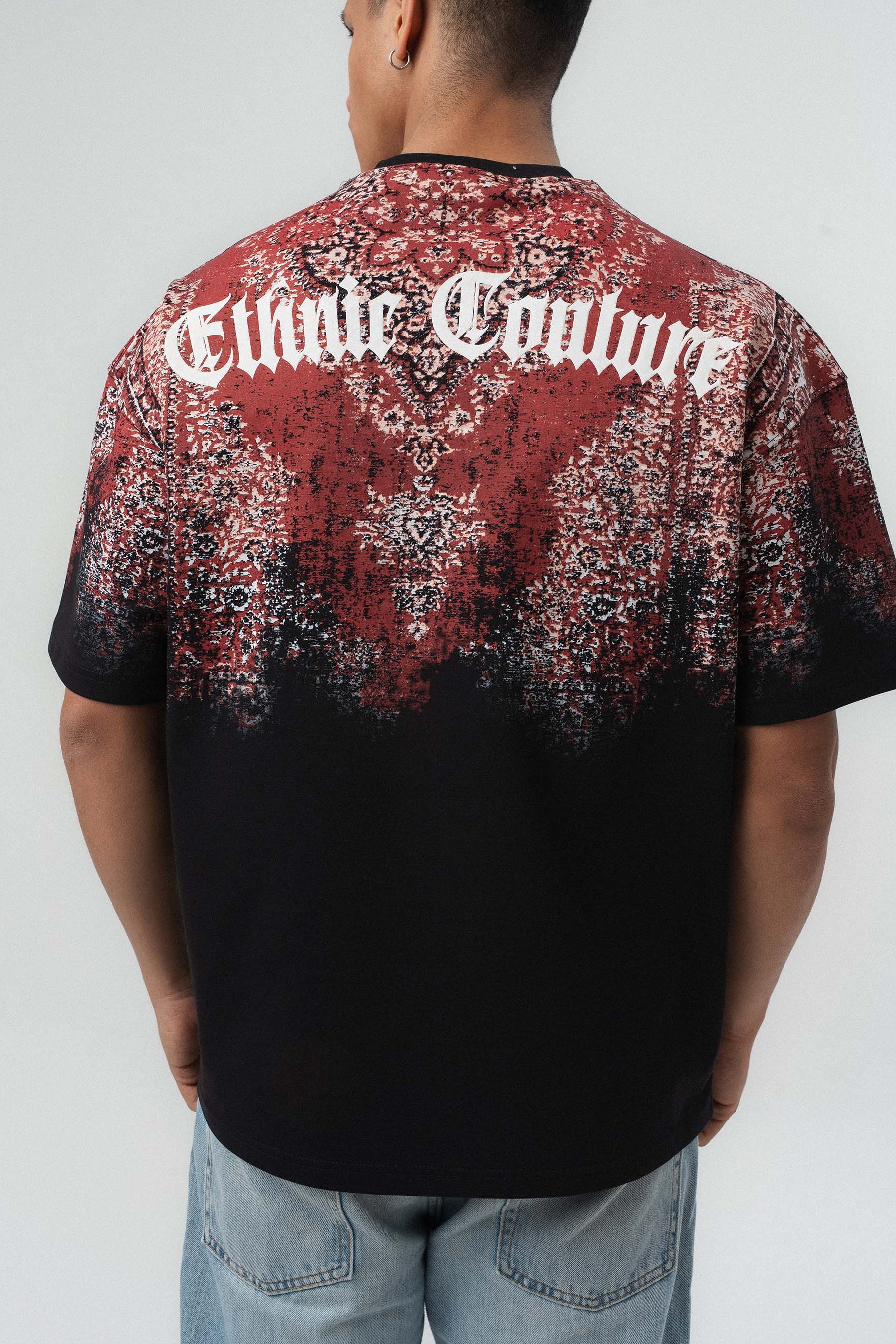 Ethnic Couture Oversized Tee