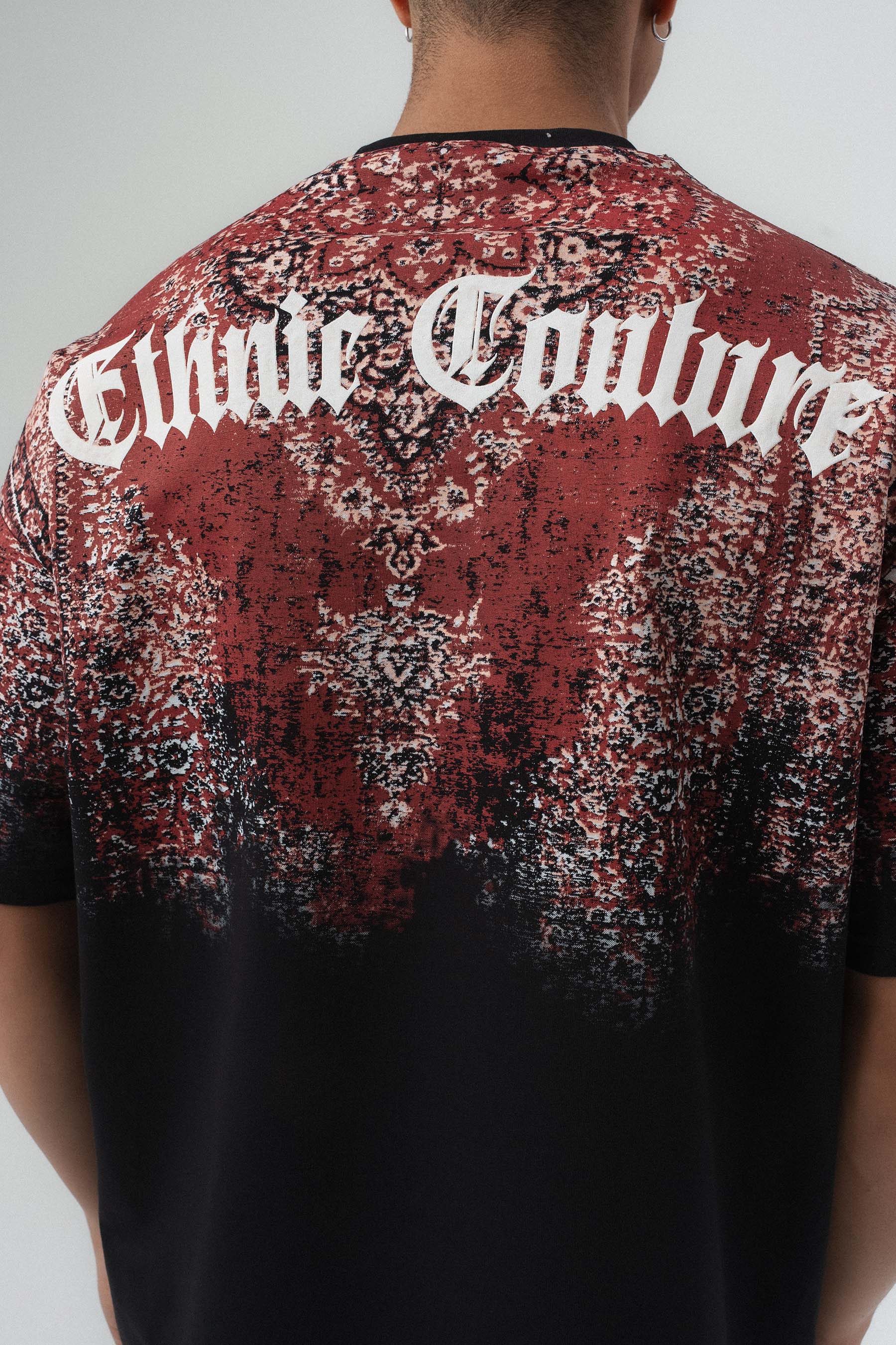 Ethnic Couture Oversized Tee