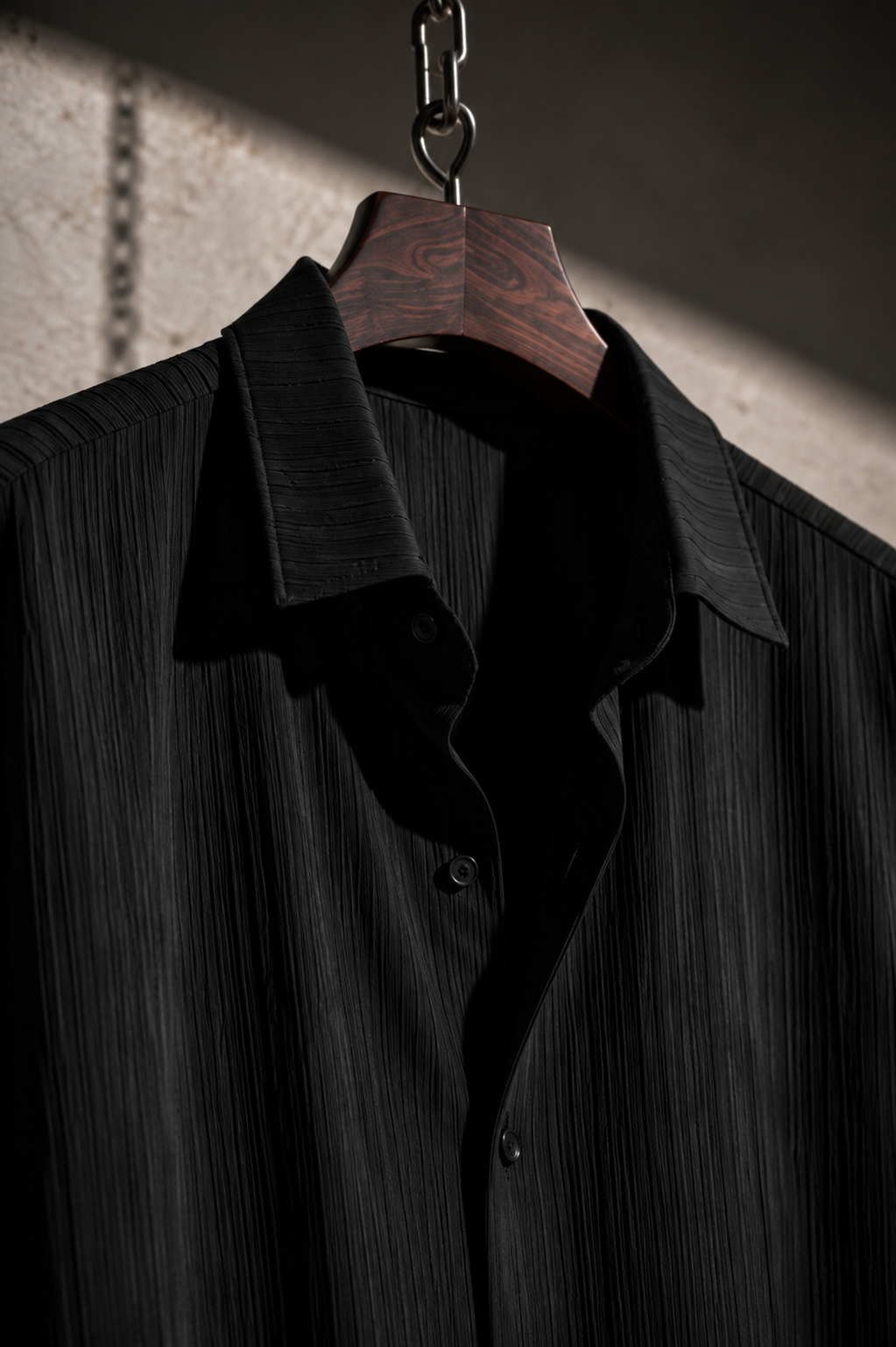 The Noir Set – Premium Textured Shirt & Trouser Co-Ord