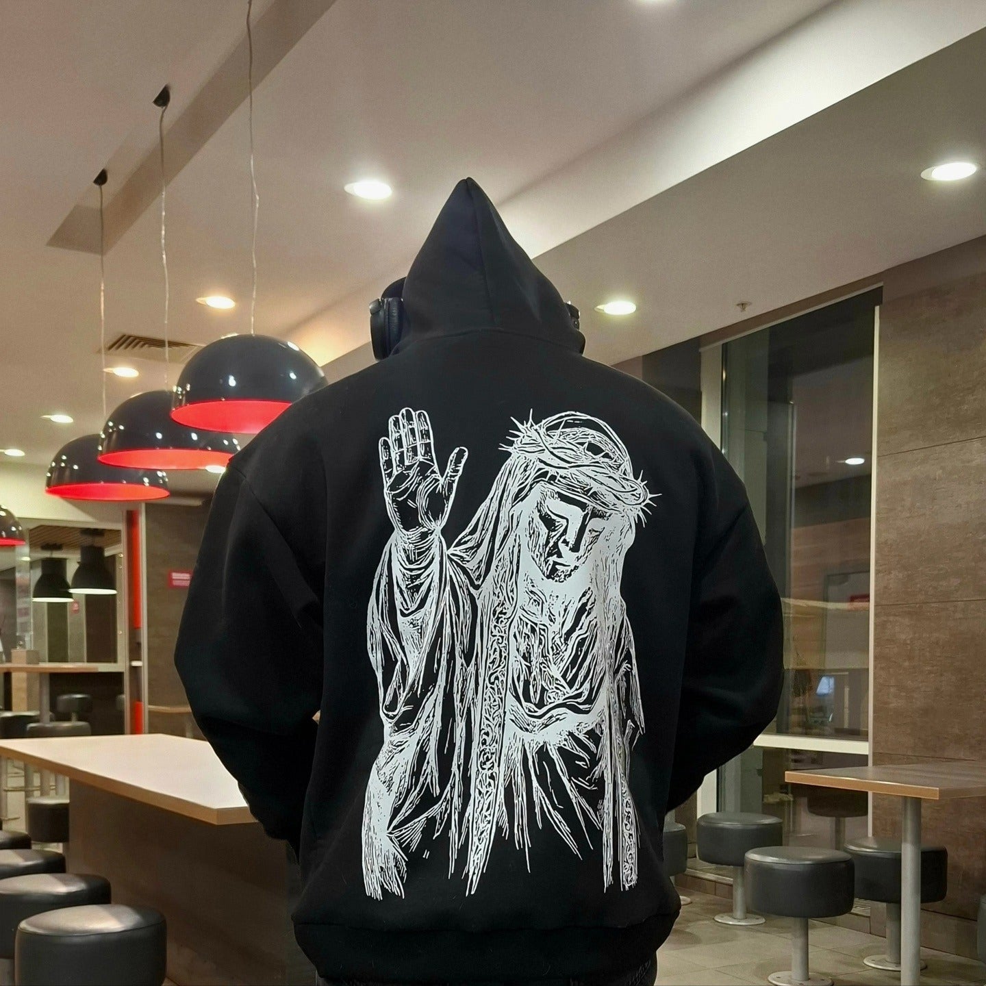 King of Jerusalem Oversized Hooded Sweatshirt